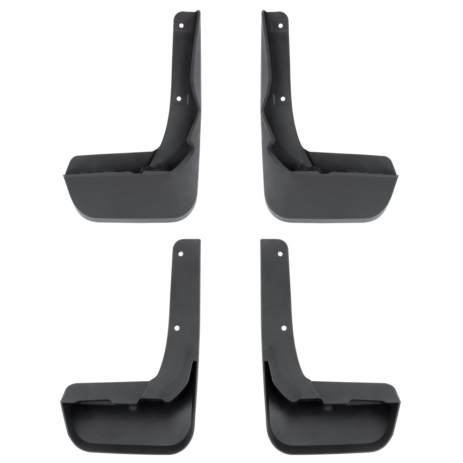 BOXI Set of 4 Front and Rear Side Splash Guards Mud Flaps Mudflaps Mudguards Fit for Lexus RX350 — product photo 3