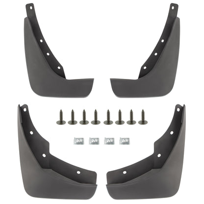 BOXI Set of 4 Front and Rear Side Splash Guards Mud Flaps Mudflaps Mudguards Compatible for Volvo