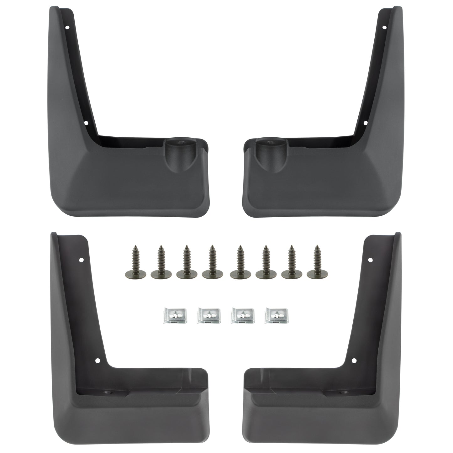 BOXI Set of 4 Front and Rear Side Splash Guards Mud Flaps Mudflaps Mudguards Fit for Lexus UX200