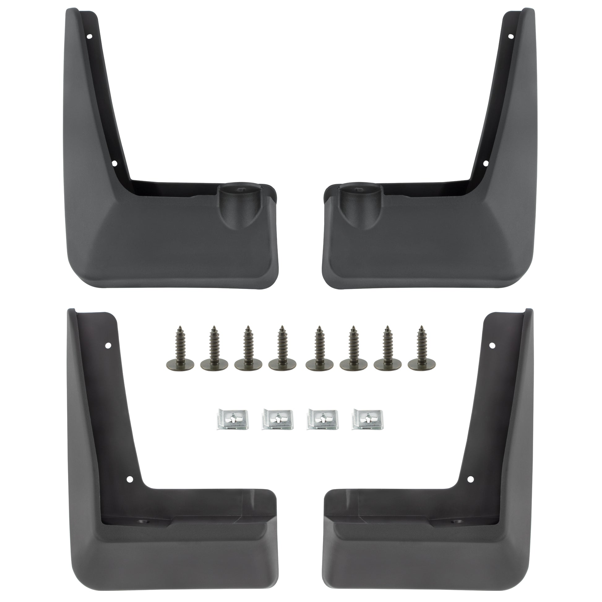 BOXI Set of 4 Front and Rear Side Splash Guards Mud Flaps Mudflaps Mudguards Fit for Lexus UX200