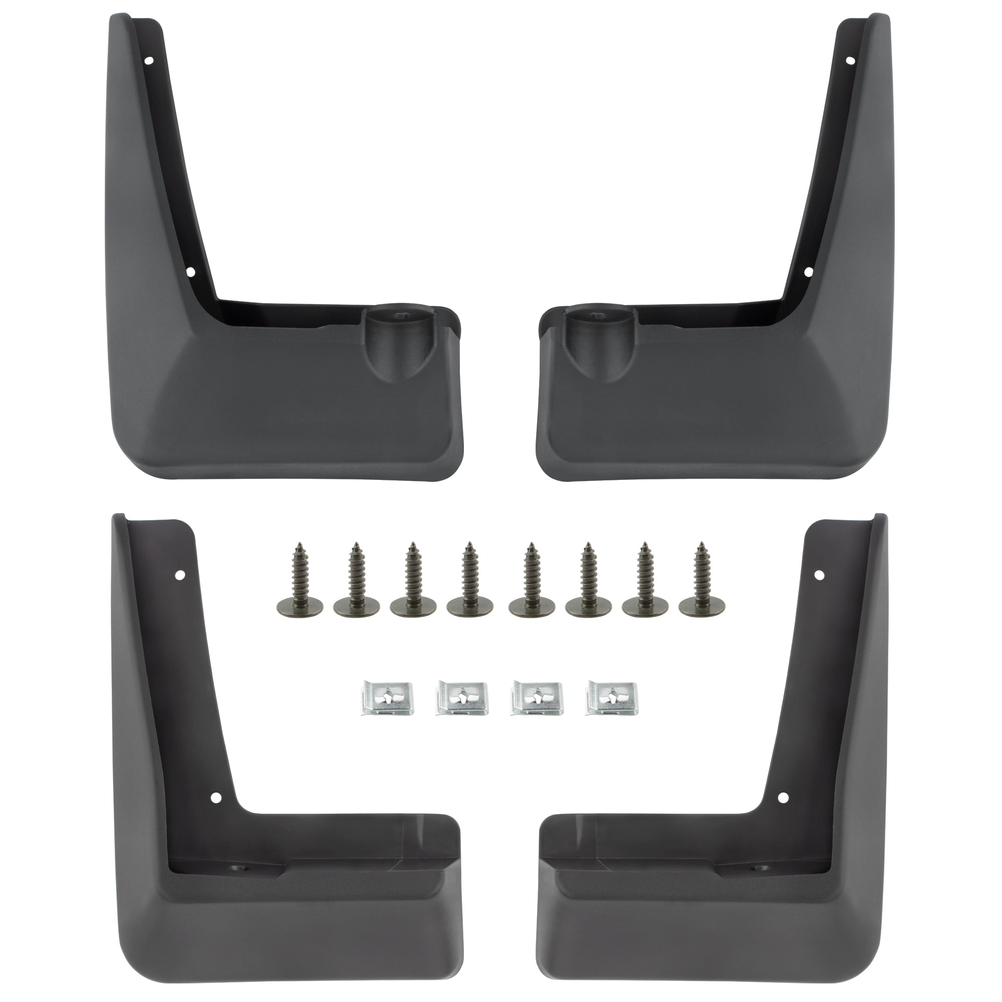 BOXI Set of 4 Front and Rear Side Splash Guards Mud Flaps Mudflaps Mudguards Fit for Lexus UX200