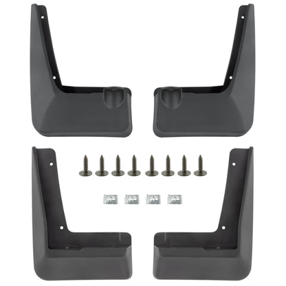 BOXI Set of 4 Front and Rear Side Splash Guards Mud Flaps Mudflaps Mudguards Fit for Lexus UX200