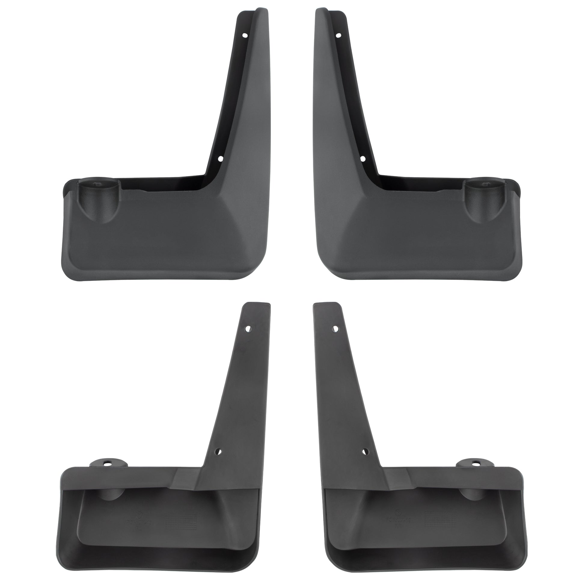 BOXI Set of 4 Front and Rear Side Splash Guards Mud Flaps Mudflaps Mudguards Fit for Lexus UX200 — product photo 3