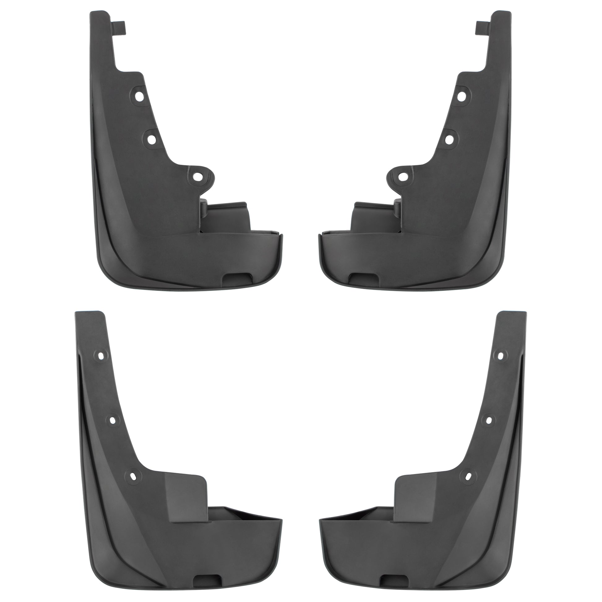 BOXI Set of 4 Front and Rear Side Mud Flaps Splash Guards Compatible for Ford Edge 2015 2016 2017 — product photo 2