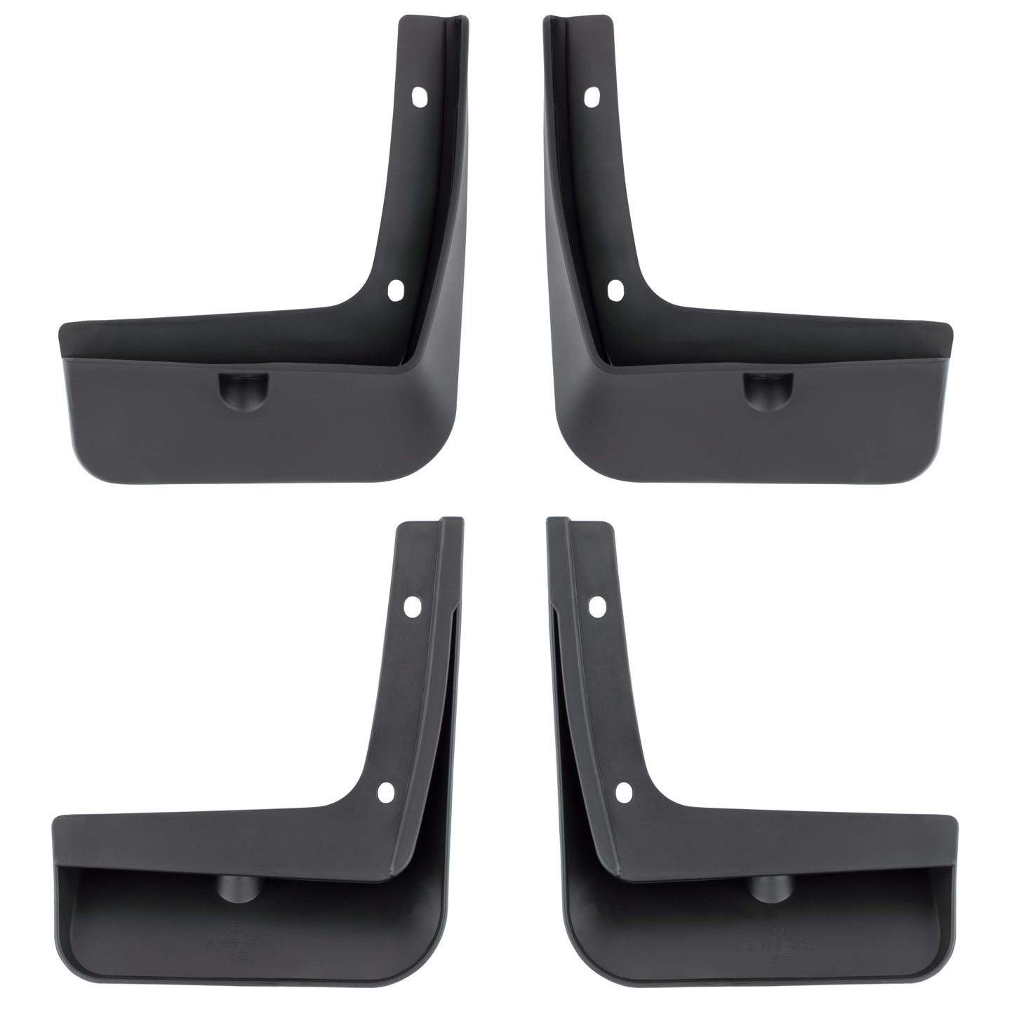 BOXI Set of 4 Front and Rear Side Mud Flaps Splash Guards Fit for Hyundai Elantra Sedan 2017 2018 — product photo 4