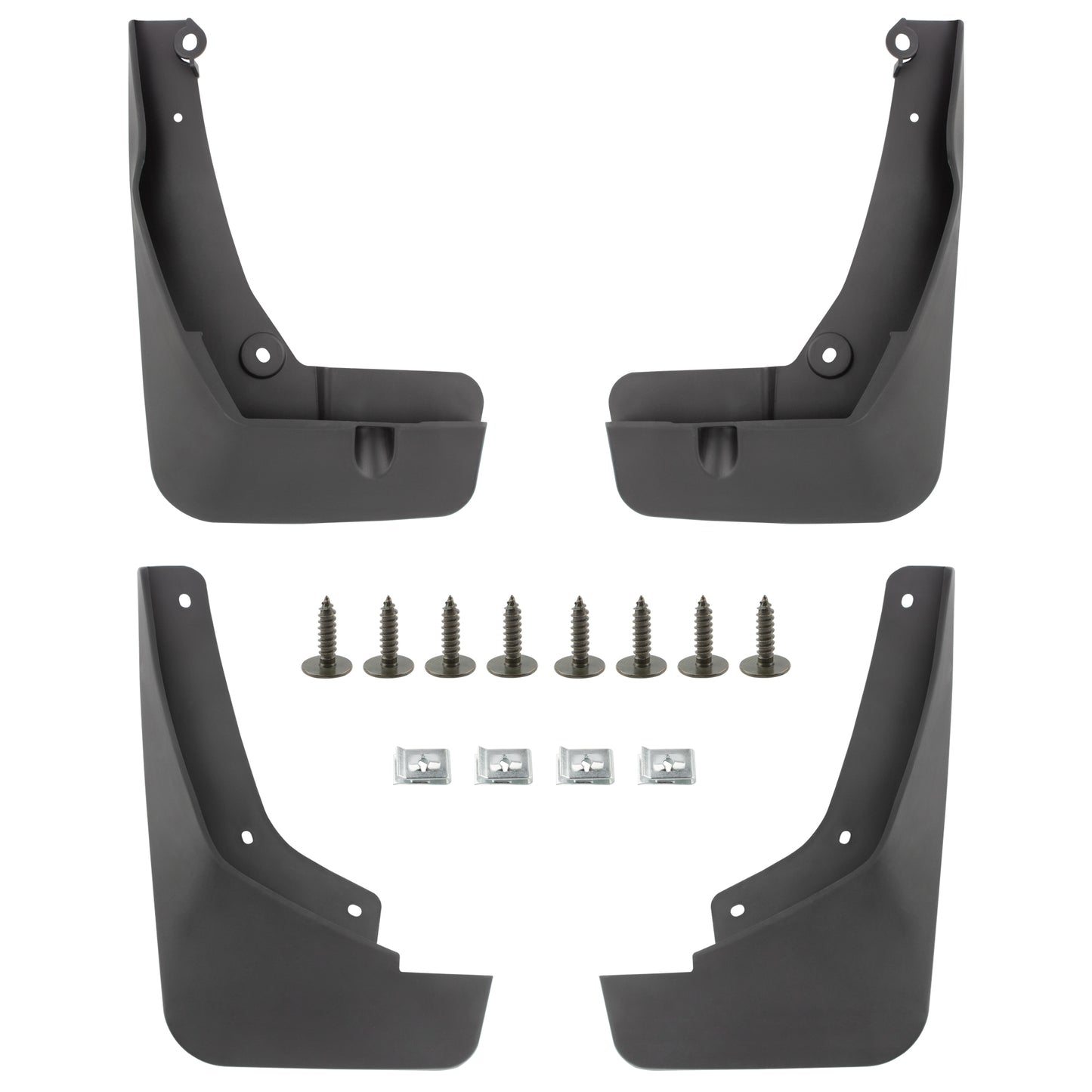 BOXI Set of 4 Front and Rear Side Mud Flaps Splash Guards Fit for Buick Encore 2019 2020 Sport