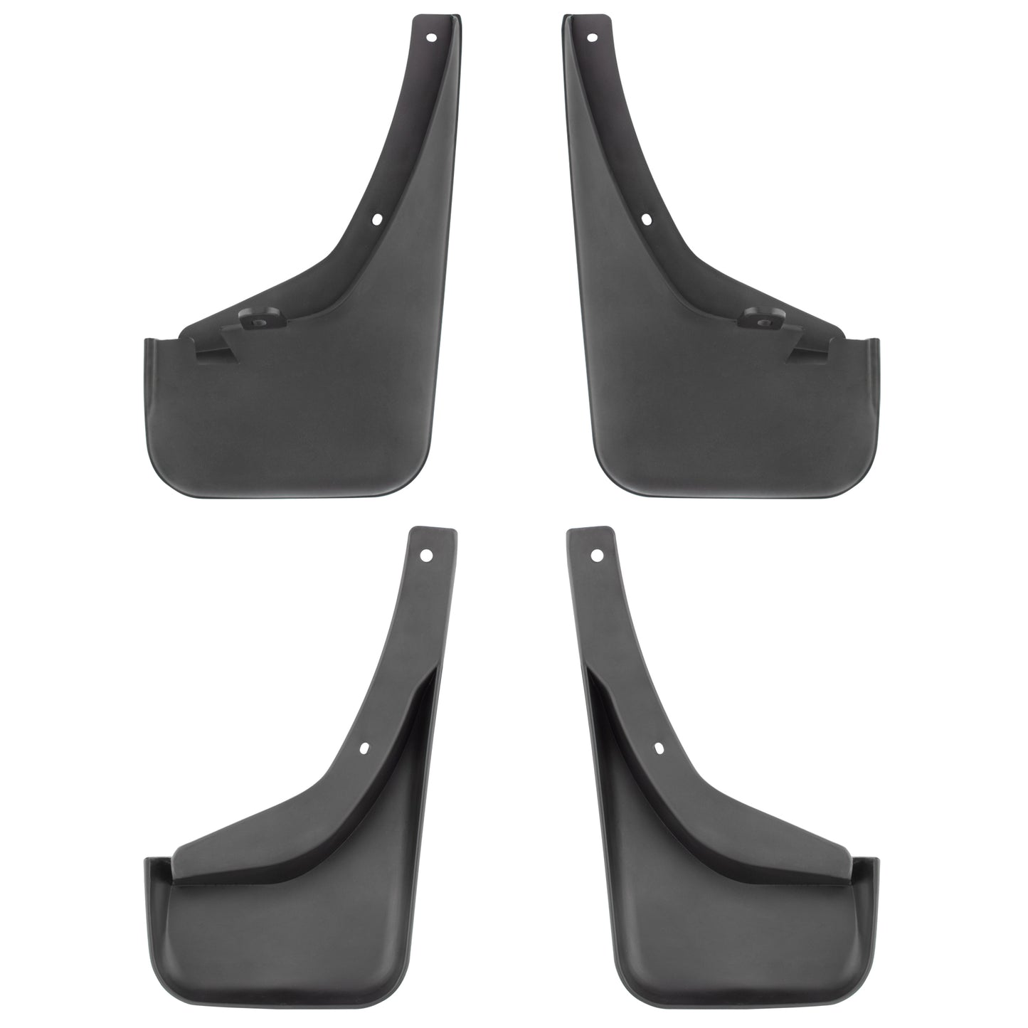 BOXI Set of 4 Front and Rear Side Mud Flaps Splash Guards Fit for Toyota Corolla 1988 1989 1990 — product photo 3