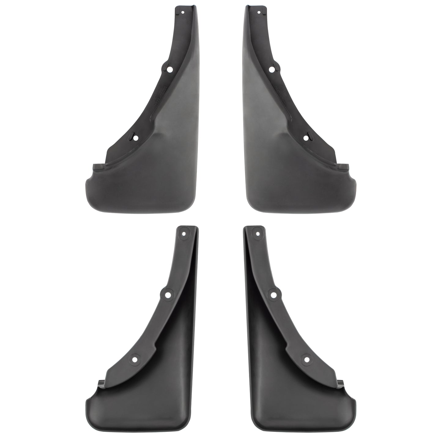 BOXI Set of 4 Front and Rear Side Mud Flaps Splash Guards Fit for Toyota Corolla 1988 1989 1990 — product photo 4