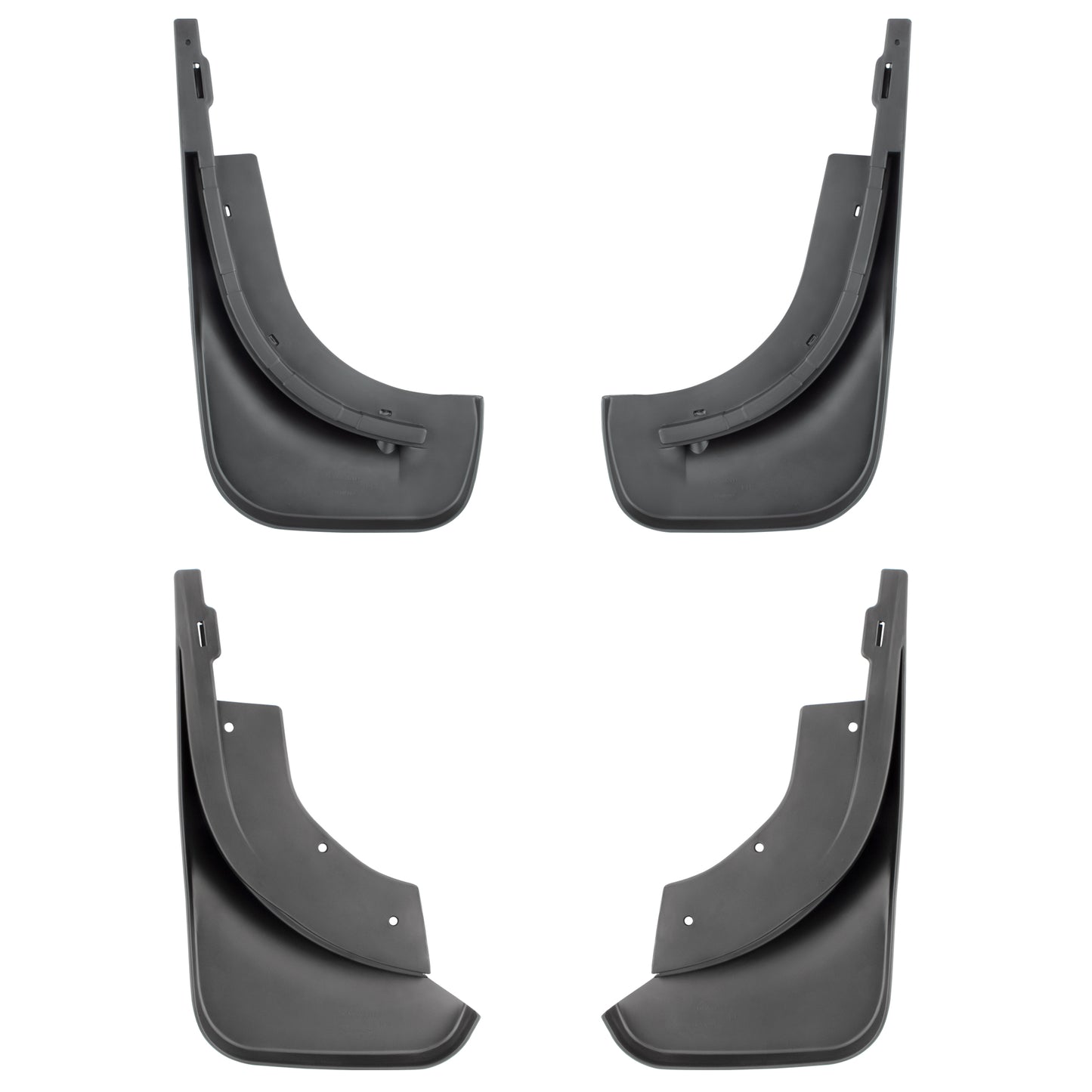 BOXI Set of 4 Front and Rear Side Mud Flaps Splash Guards Fit for Volkswagen Touareg 2007 2008 2009 — product photo 2