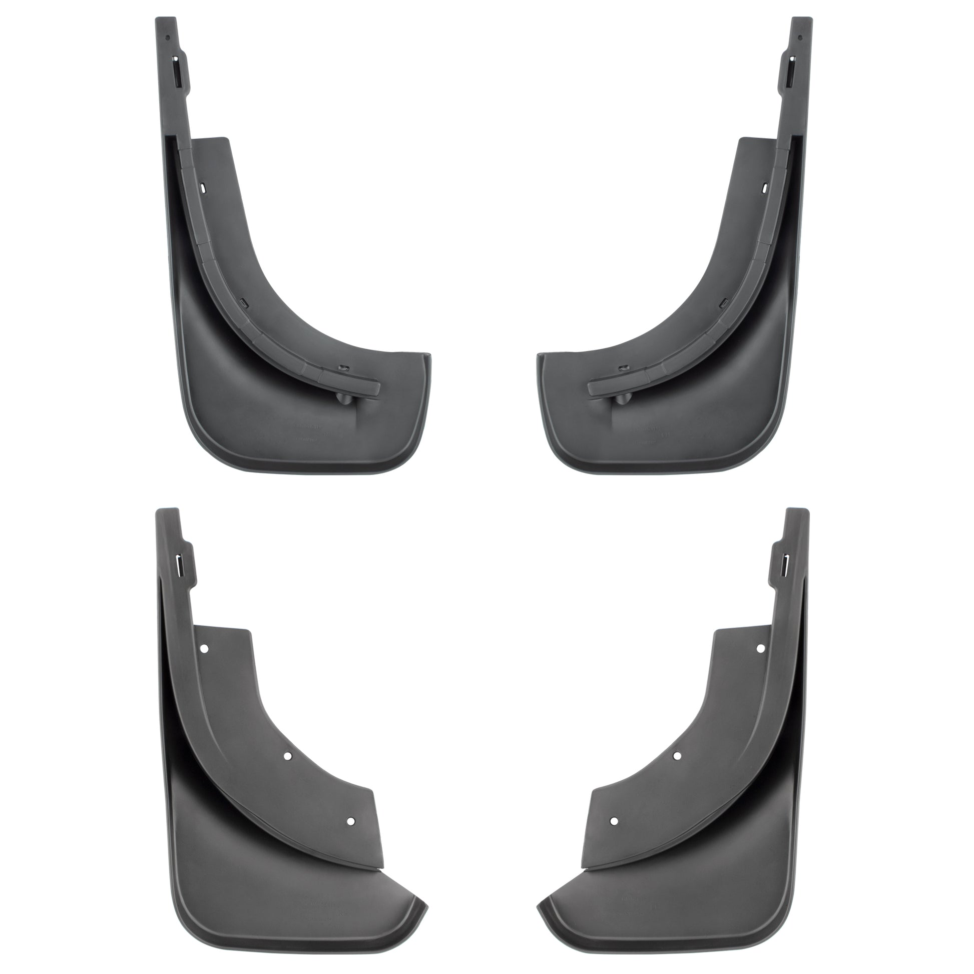 BOXI Set of 4 Front and Rear Side Mud Flaps Splash Guards Fit for Volkswagen Touareg 2007 2008 2009 — product photo 2