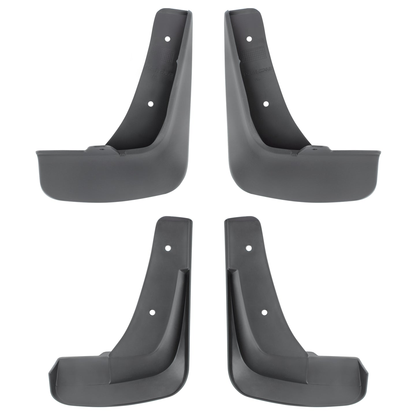 BOXI Set of 4 Front and Rear Side Mud Flaps Splash Guards Fit for Mazda CX-5 2017 2018 2019 Sport — product photo 3