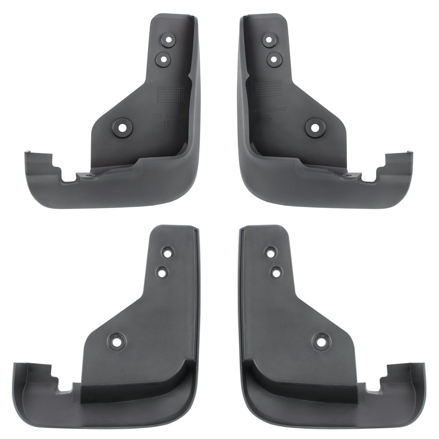 BOXI Set of 4 Front and Rear Side Mud Flaps Splash Guards Fit for Mazda CX-5 2017 2018 2019 Sport — product photo 4