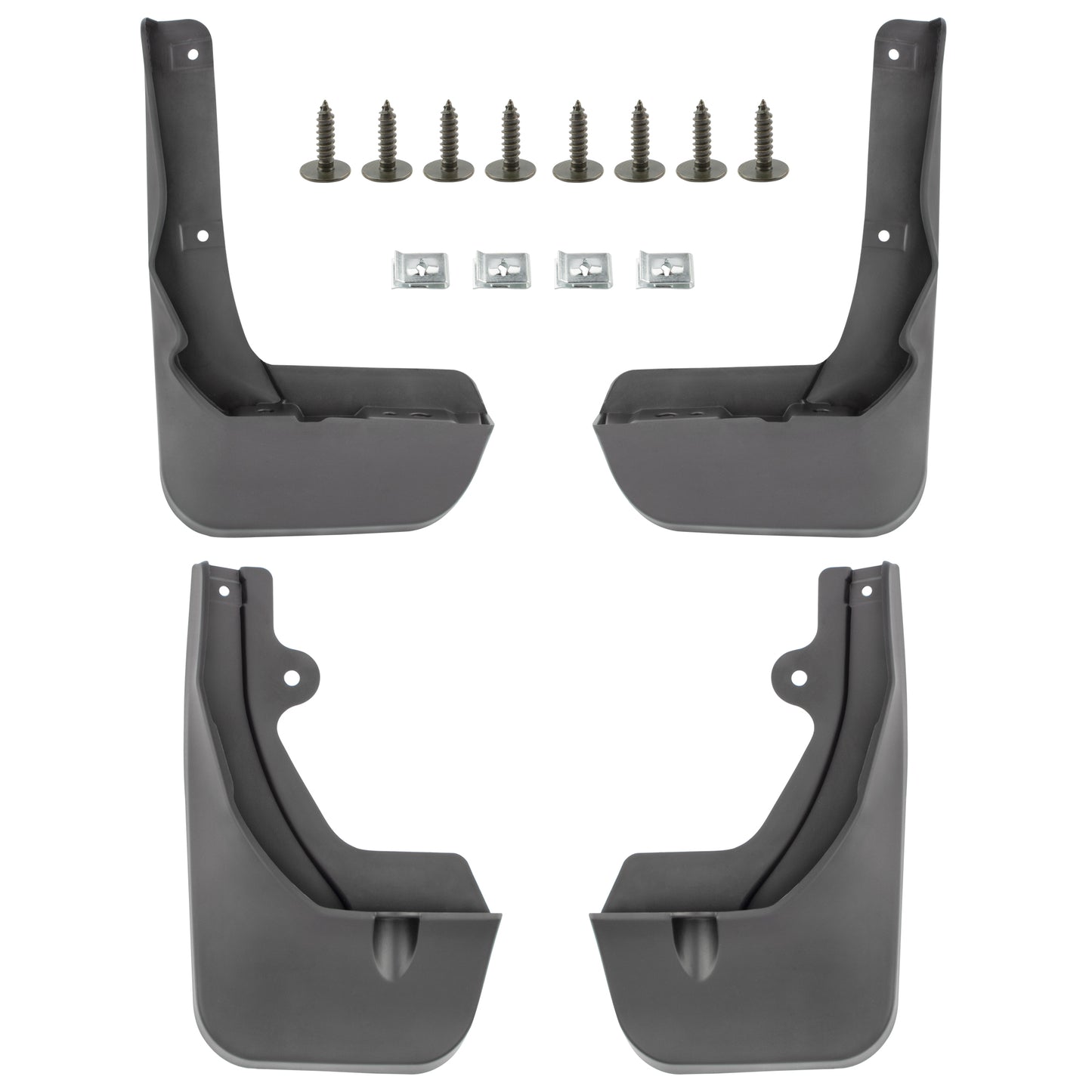 BOXI Set of 4 Front and Rear Side Mud Flaps Splash Guards Fit for Lexus RX350 2020 2021 Base F Sport