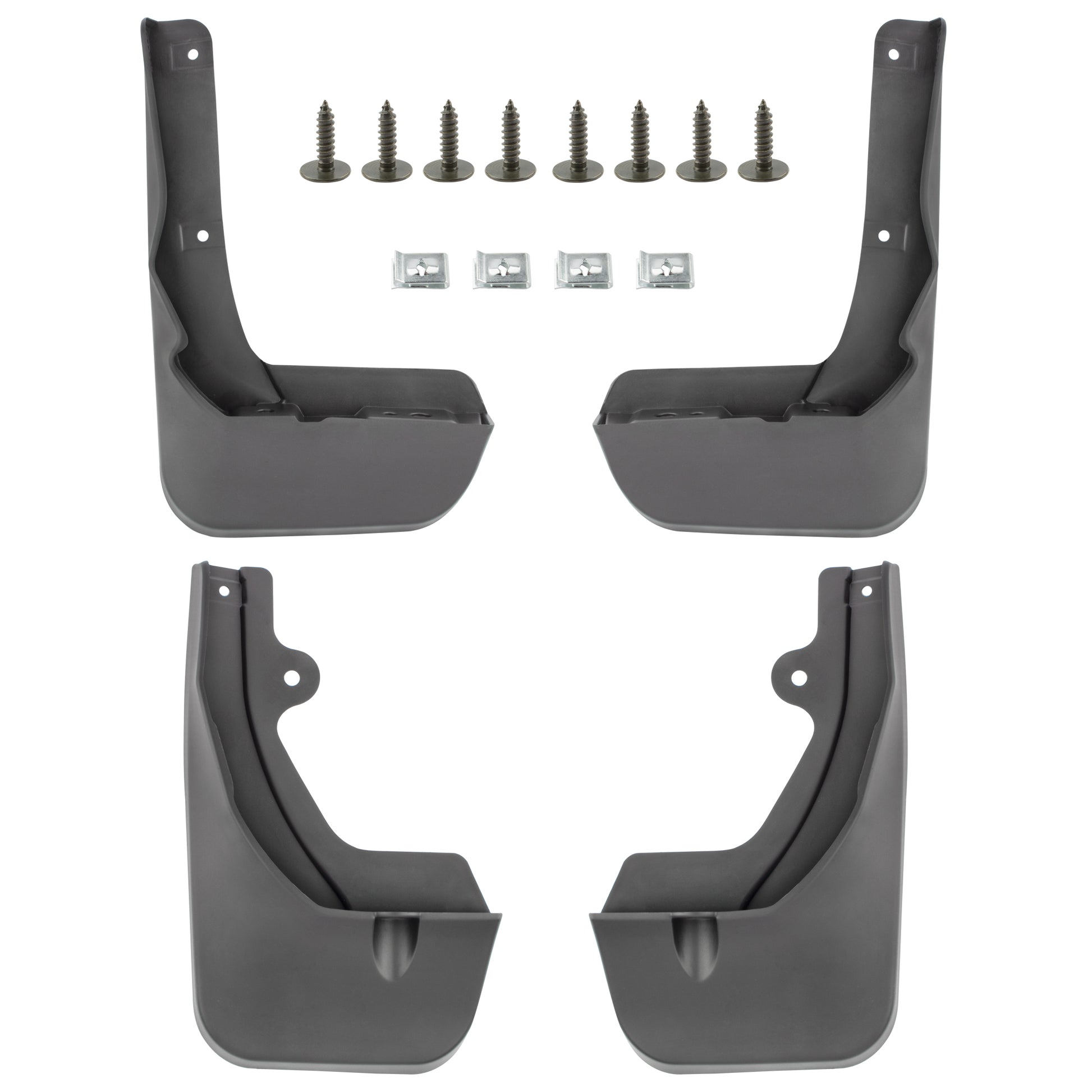 BOXI Set of 4 Front and Rear Side Mud Flaps Splash Guards Fit for Lexus RX350 2020 2021 Base F Sport