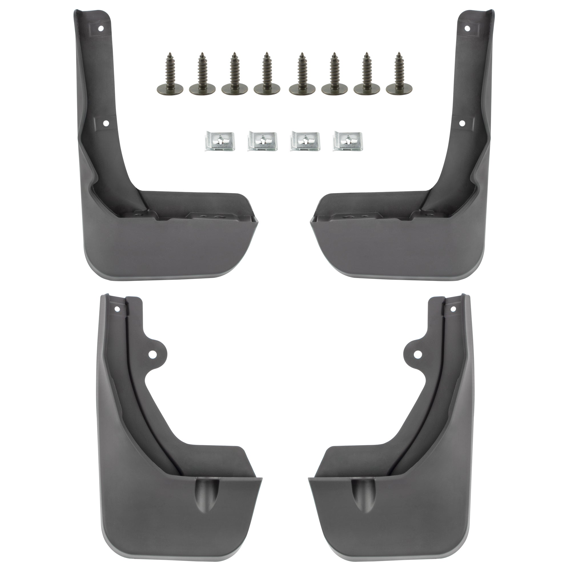 BOXI Set of 4 Front and Rear Side Mud Flaps Splash Guards Fit for Lexus RX350 2020 2021 Base F Sport