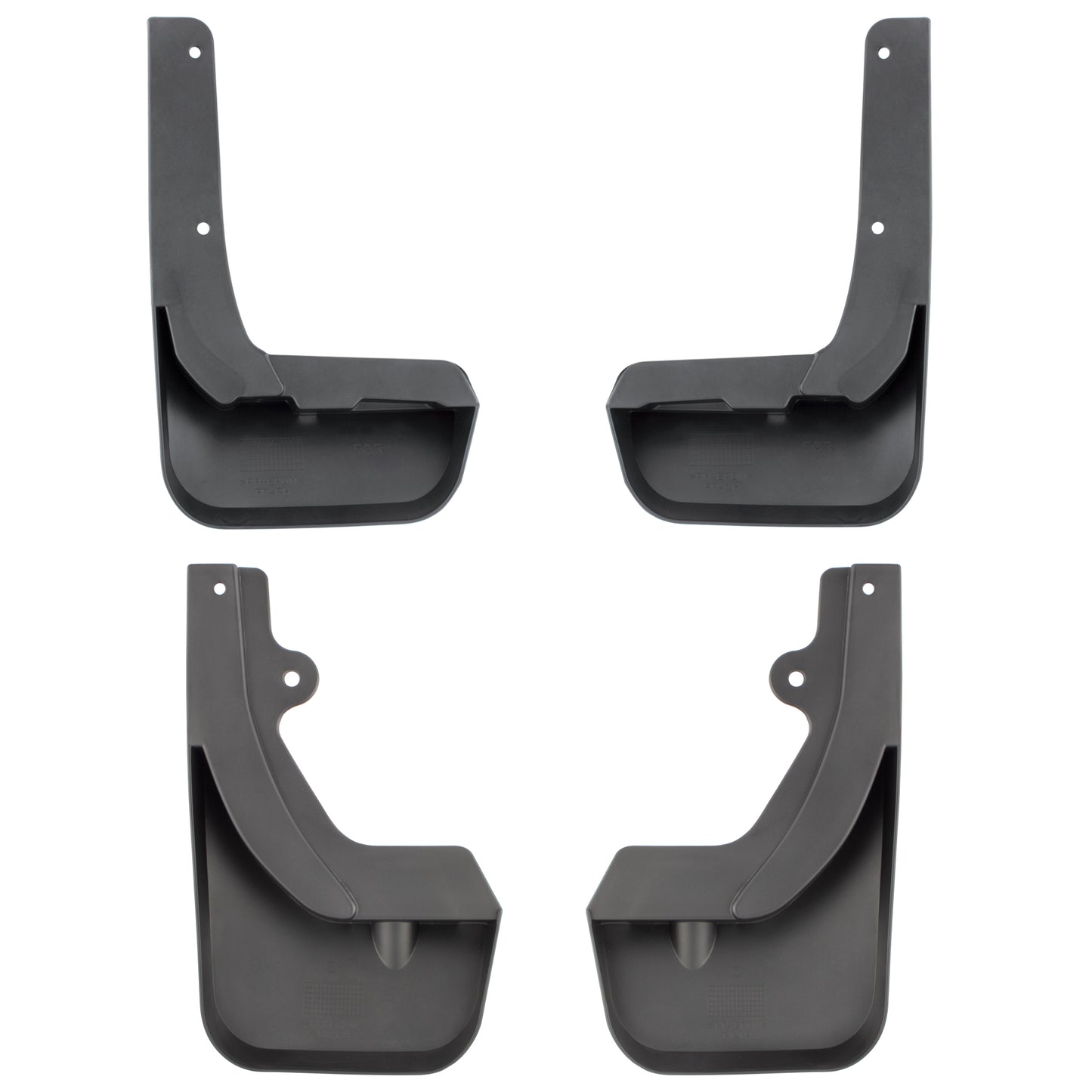 BOXI Set of 4 Front and Rear Side Mud Flaps Splash Guards Fit for Lexus RX350 2020 2021 Base F Sport — product photo 2