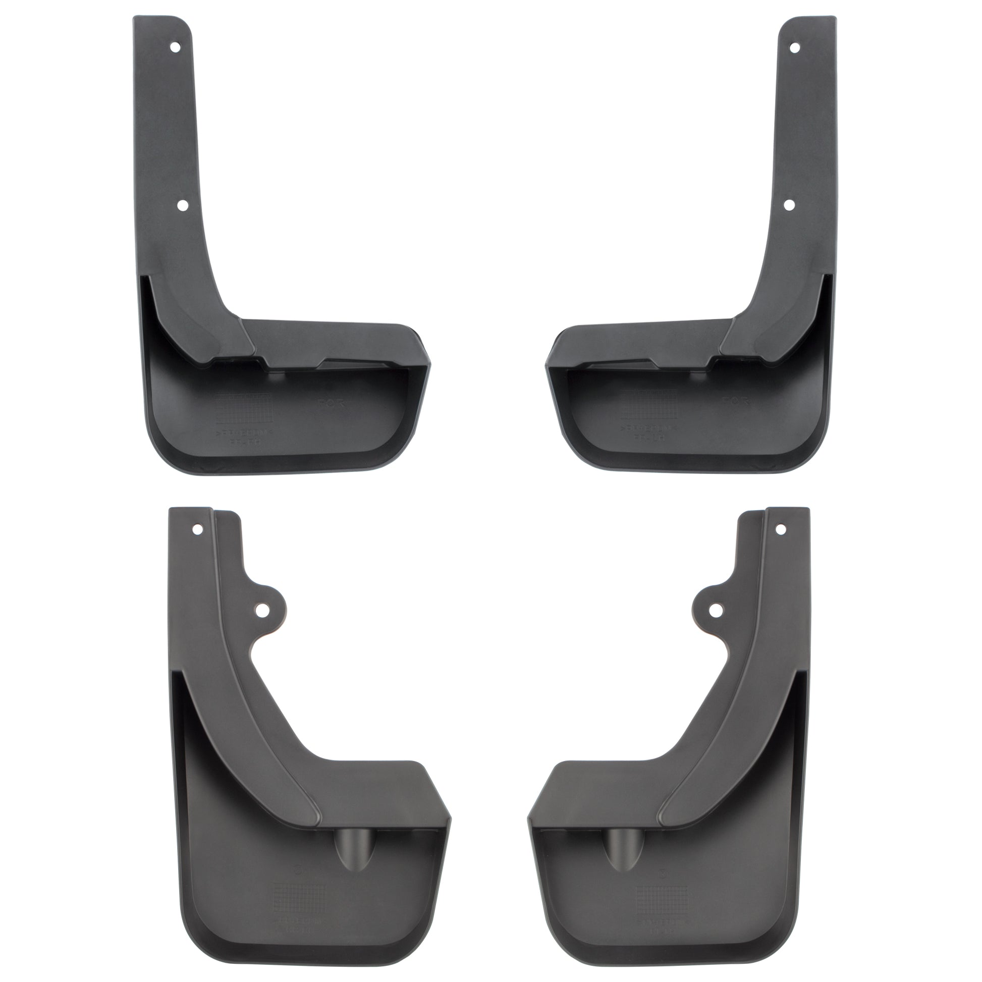 BOXI Set of 4 Front and Rear Side Mud Flaps Splash Guards Fit for Lexus RX350 2020 2021 Base F Sport — product photo 2