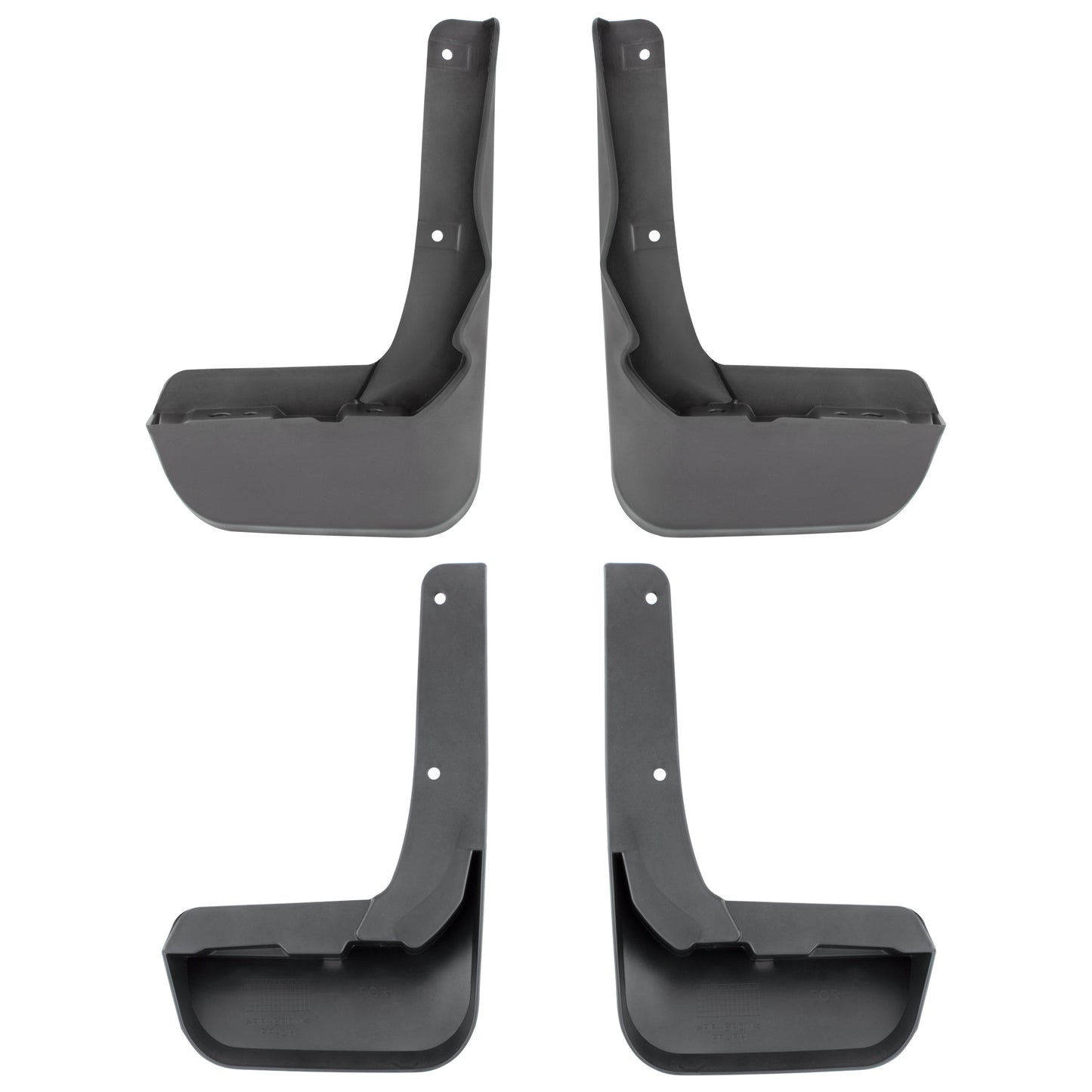 BOXI Set of 4 Front and Rear Side Mud Flaps Splash Guards Fit for Lexus RX350 2020 2021 Base F Sport — product photo 3