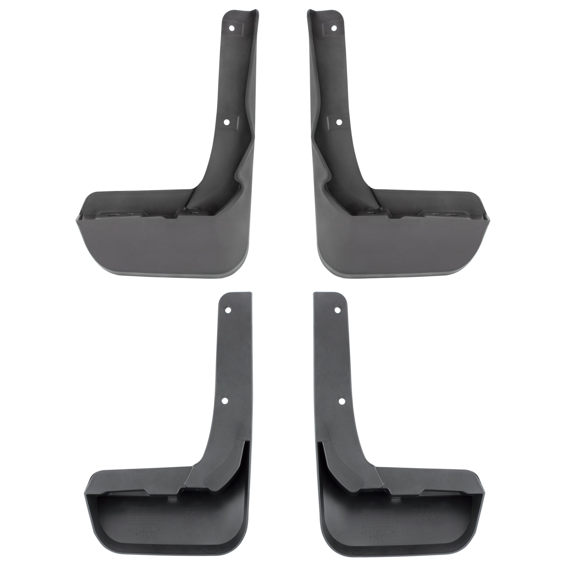 BOXI Set of 4 Front and Rear Side Mud Flaps Splash Guards Fit for Lexus RX350 2020 2021 Base F Sport — product photo 3