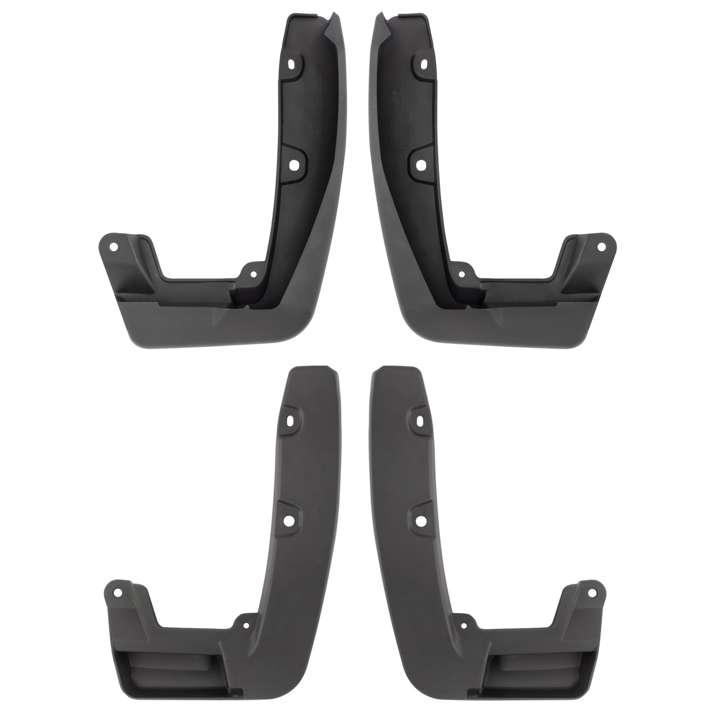 BOXI Set of 4 Front and Rear Side Mud Flaps Splash Guards Fit for Honda CR-V CRV 2017 2018 2019 — product photo 3