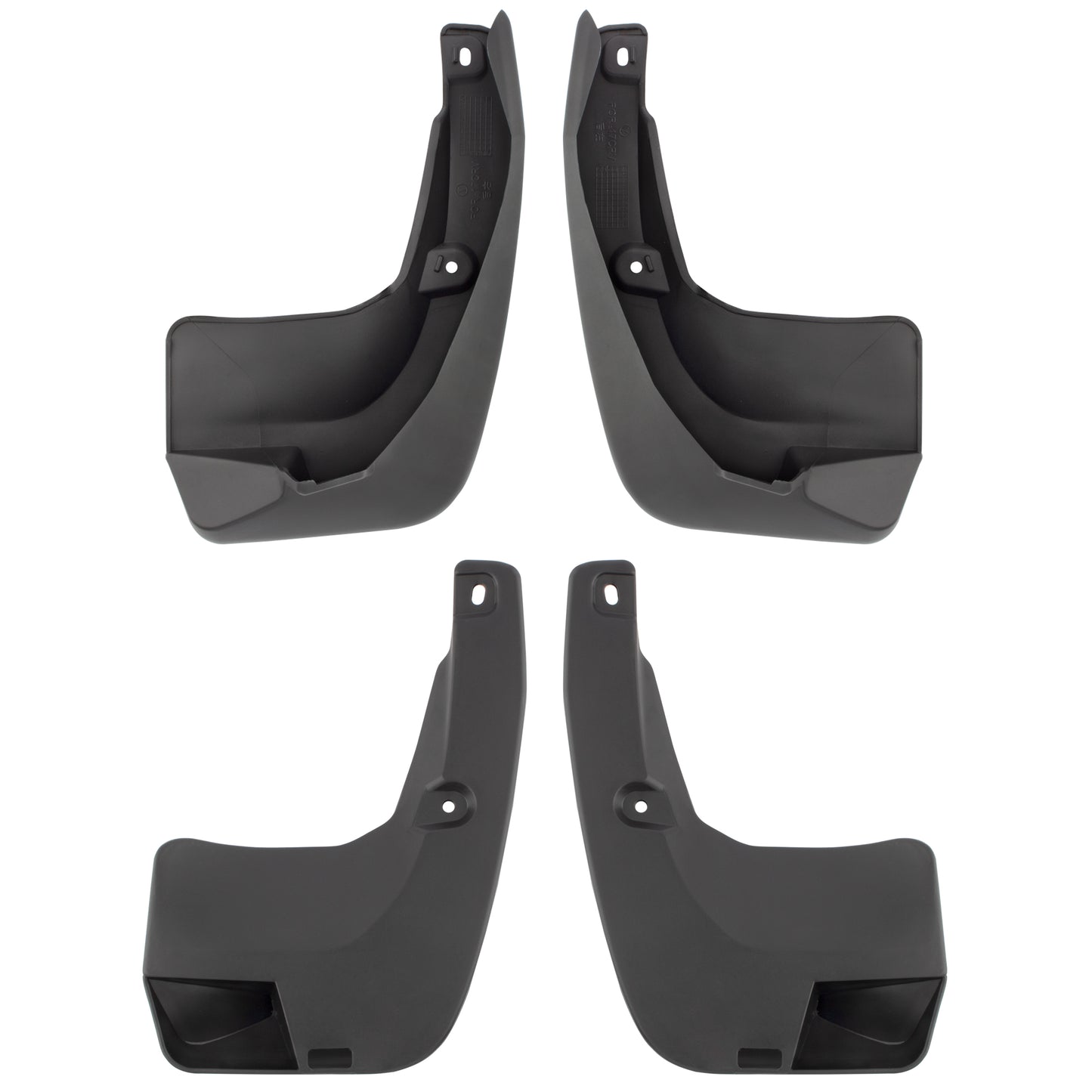 BOXI Set of 4 Front and Rear Side Mud Flaps Splash Guards Fit for Honda CR-V CRV 2017 2018 2019 — product photo 4