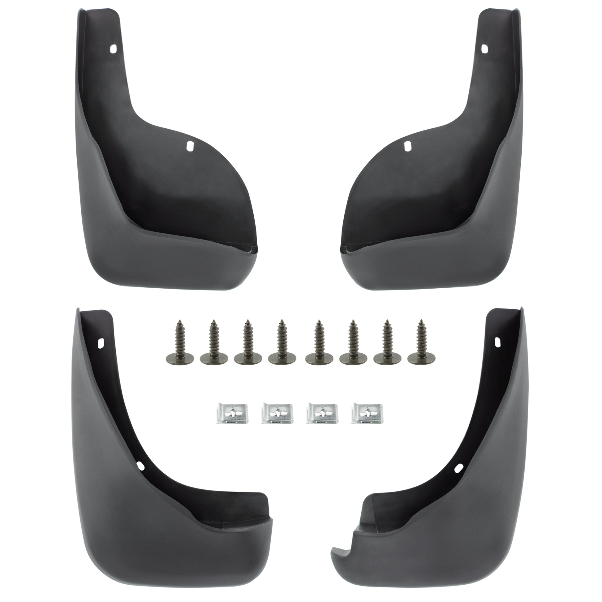 BOXI Set of 4 Front and Rear Side Mud Flaps Splash Guards Fit for Chevy Trax 2015 2016 2017 2018