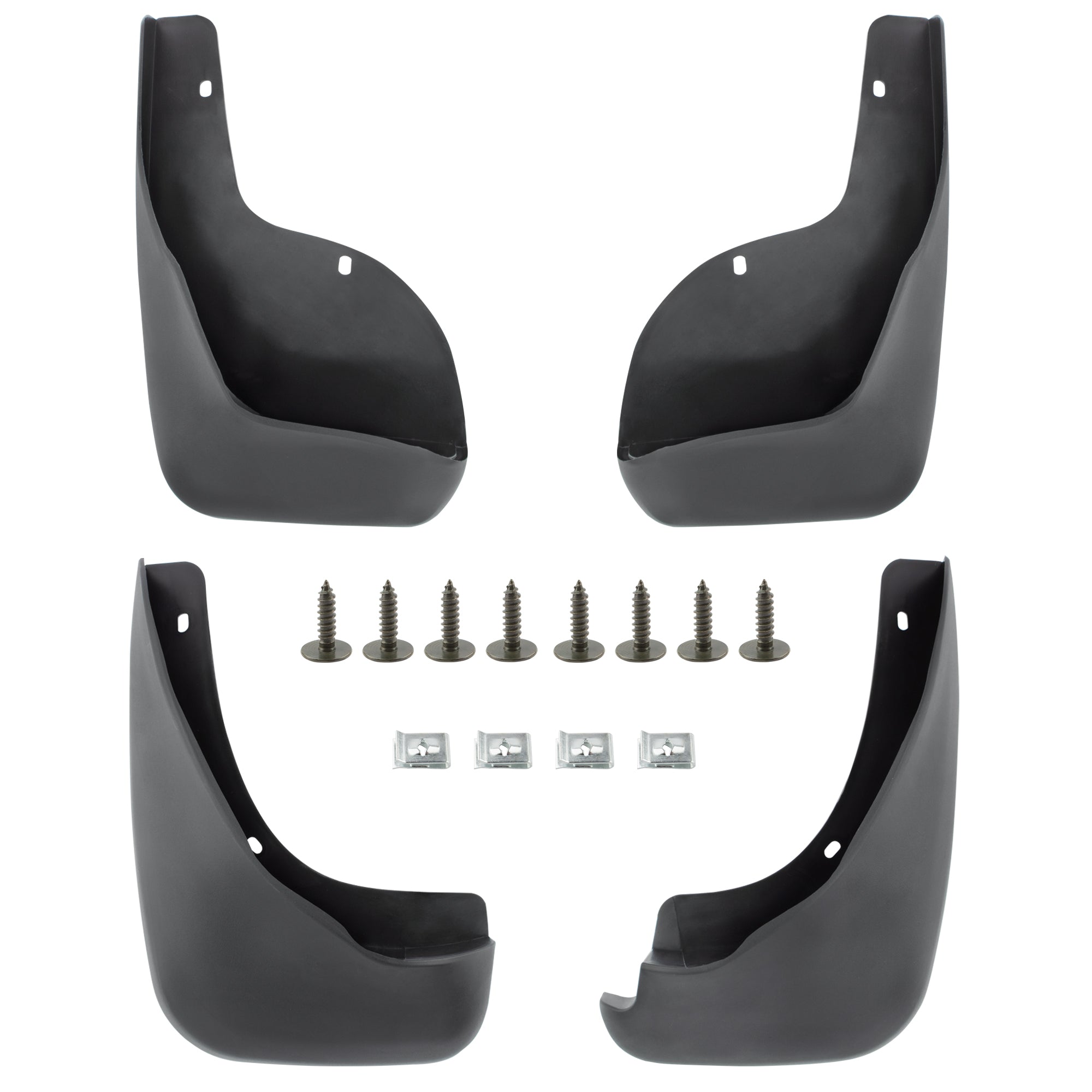 BOXI Set of 4 Front and Rear Side Mud Flaps Splash Guards Fit for Chevy Trax 2015 2016 2017 2018