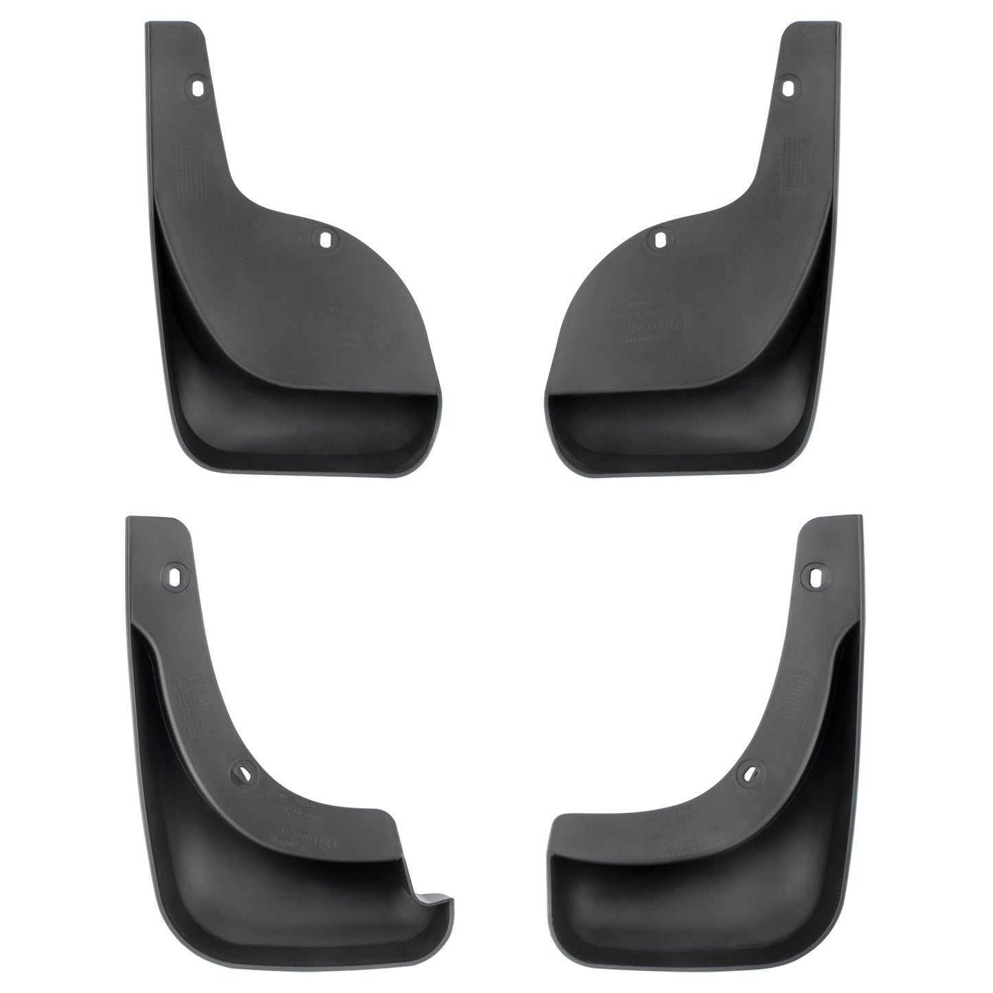 BOXI Set of 4 Front and Rear Side Mud Flaps Splash Guards Fit for Chevy Trax 2015 2016 2017 2018 — product photo 2