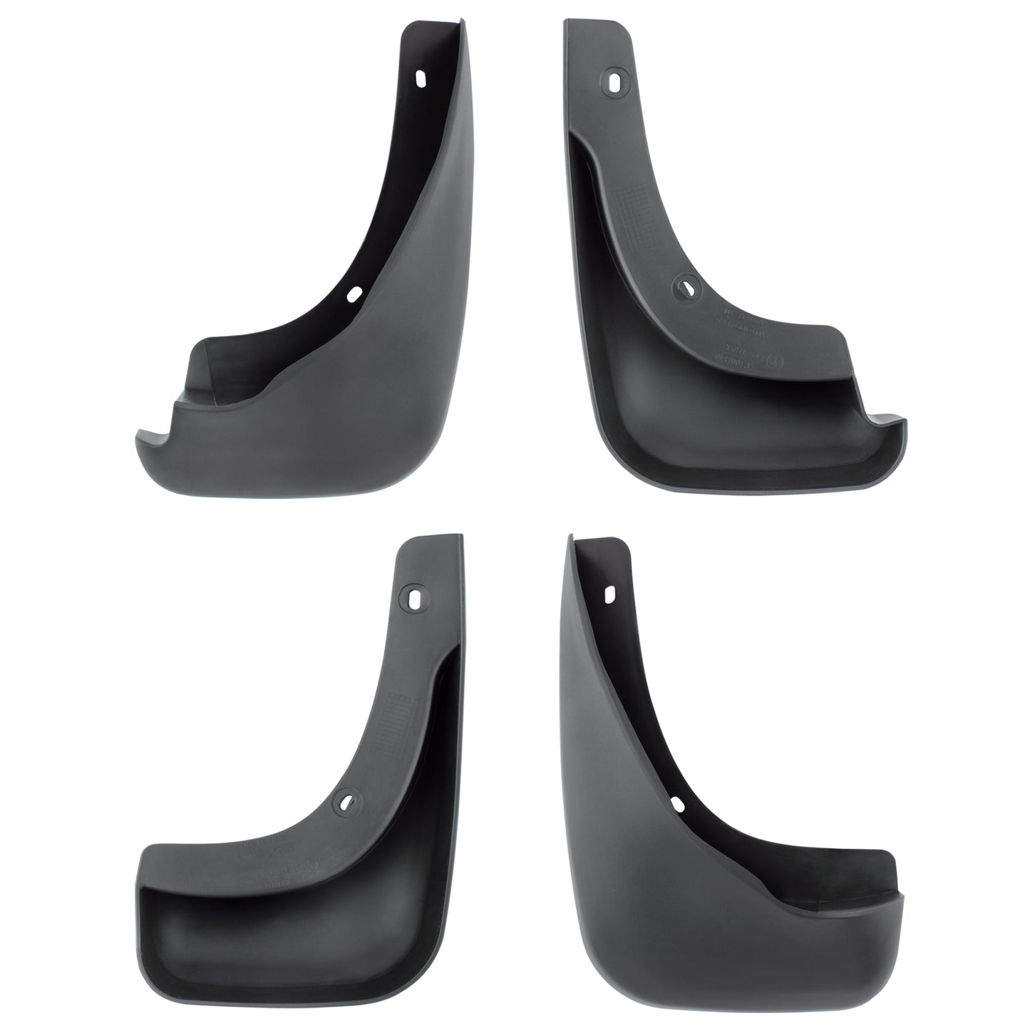 BOXI Set of 4 Front and Rear Side Mud Flaps Splash Guards Fit for Chevy Trax 2015 2016 2017 2018 — product photo 3