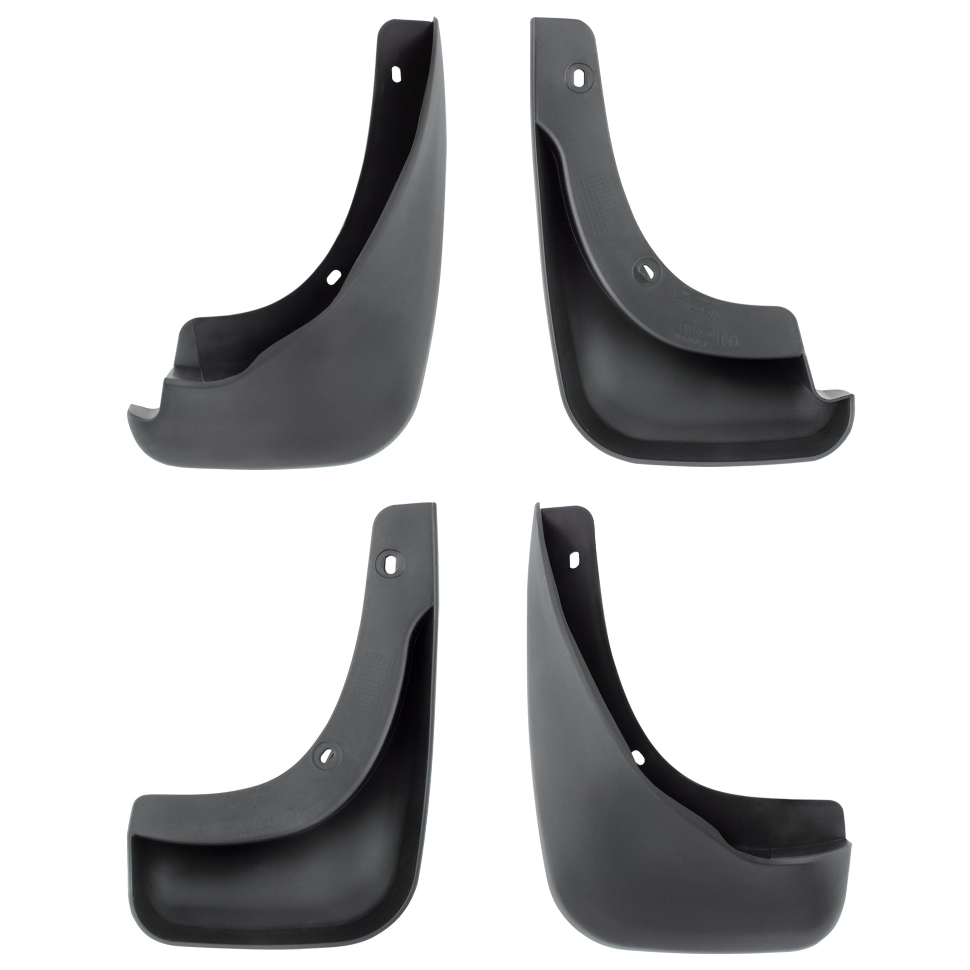 BOXI Set of 4 Front and Rear Side Mud Flaps Splash Guards Fit for Chevy Trax 2015 2016 2017 2018 — product photo 3