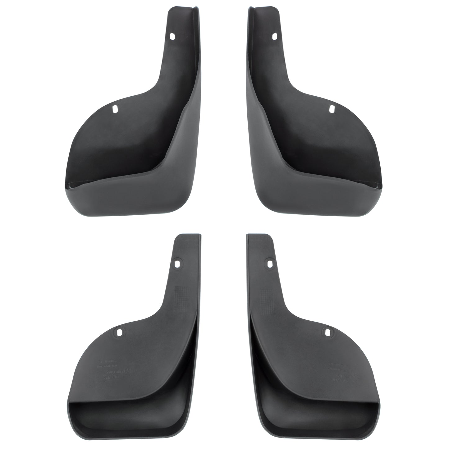 BOXI Set of 4 Front and Rear Side Mud Flaps Splash Guards Fit for Chevy Trax 2015 2016 2017 2018 — product photo 4