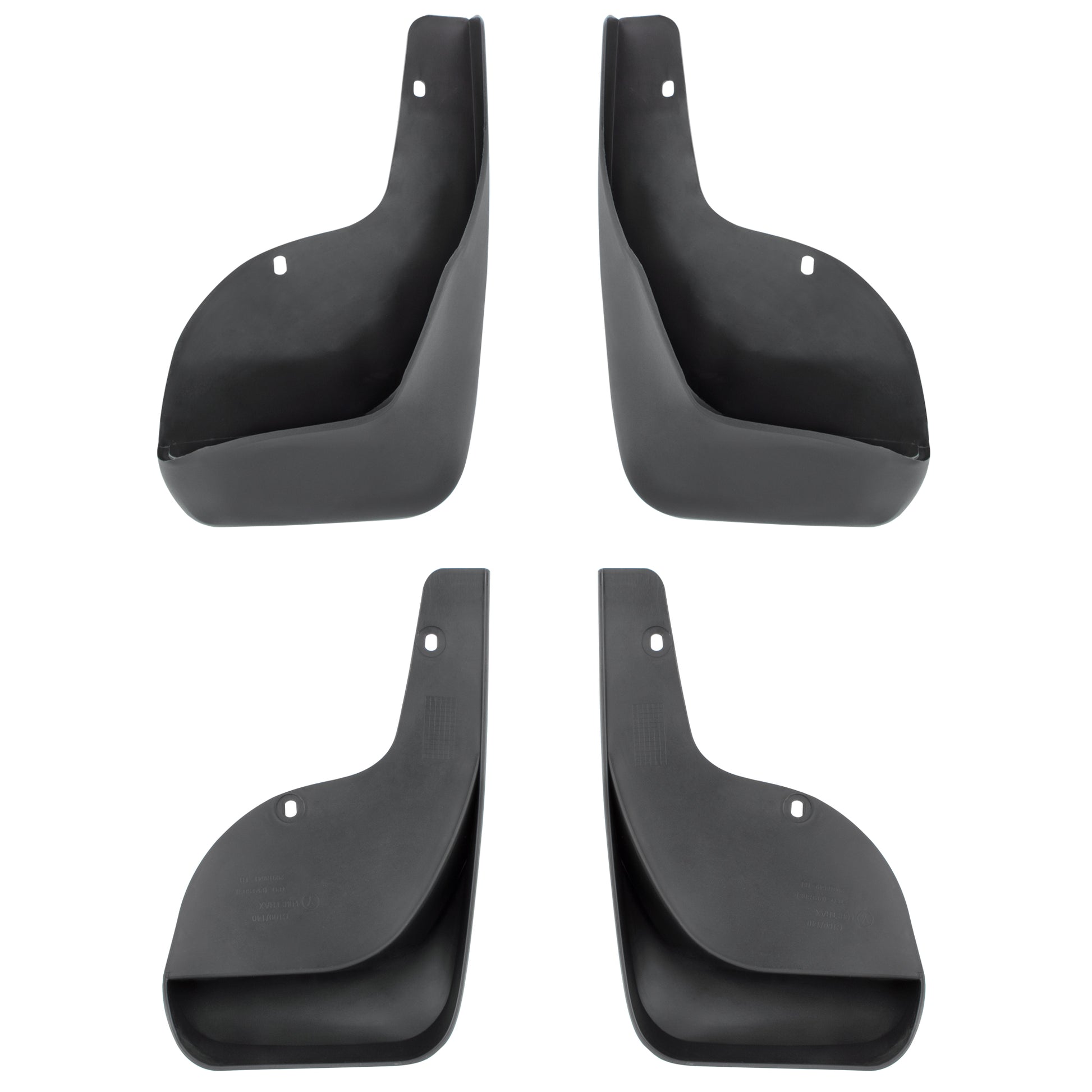 BOXI Set of 4 Front and Rear Side Mud Flaps Splash Guards Fit for Chevy Trax 2015 2016 2017 2018 — product photo 4