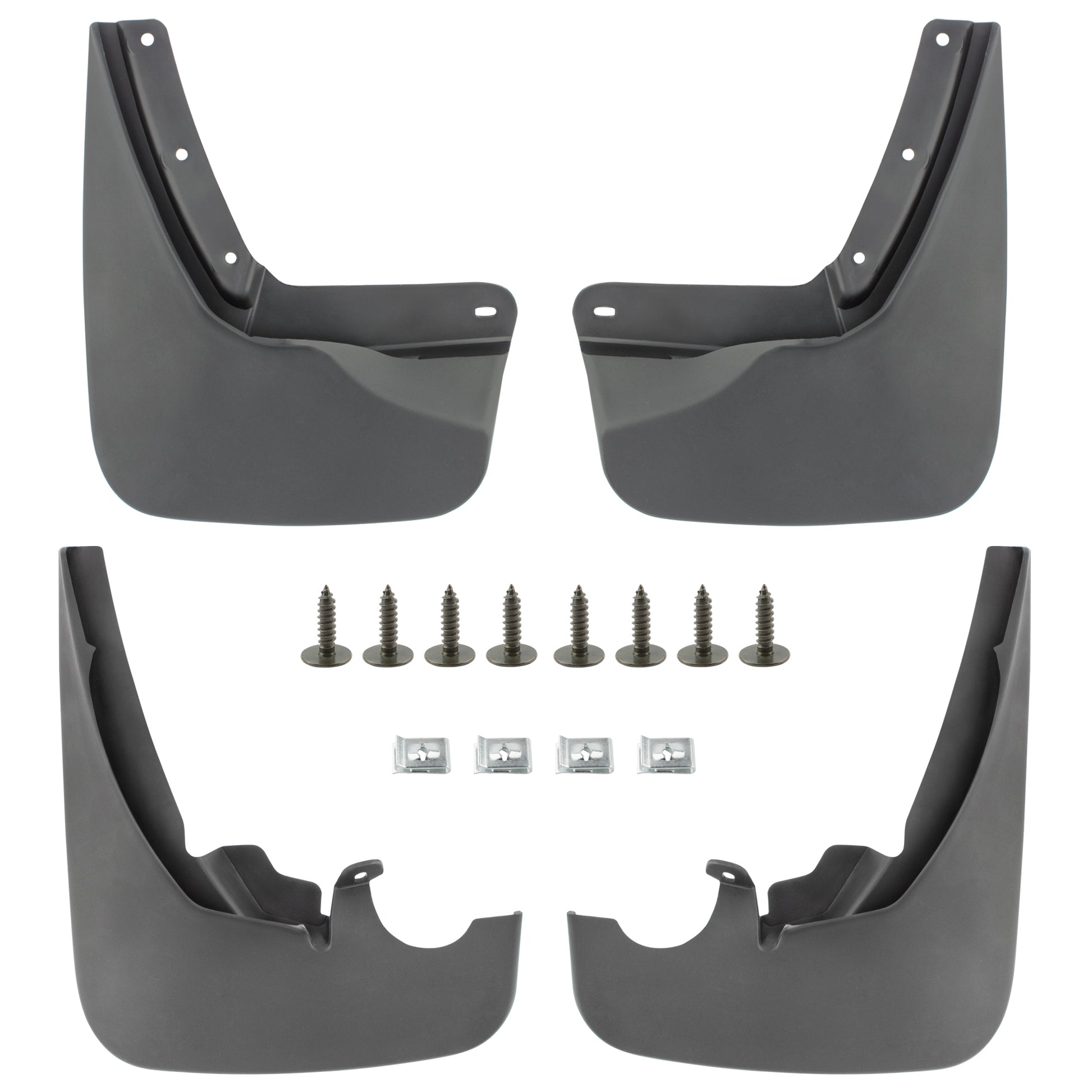 BOXI Set of 4 Front and Rear Side Mud Flaps Splash Guards Fit for Ford Explorer 2019 2020 2021