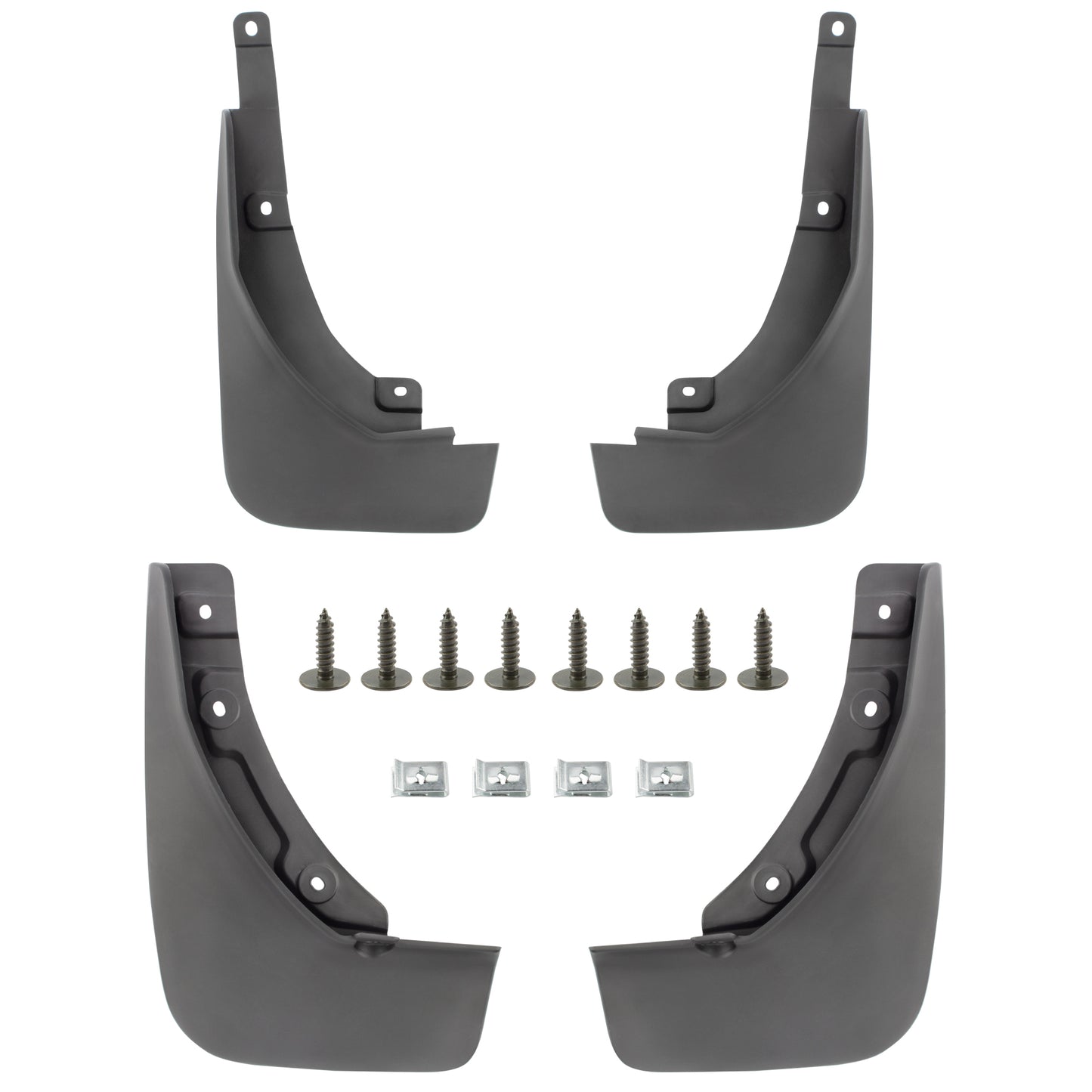 BOXI Set of 4 Front and Rear Side Mud Flaps Splash Guards Fit for Ford Escape 2020 2021 Sport