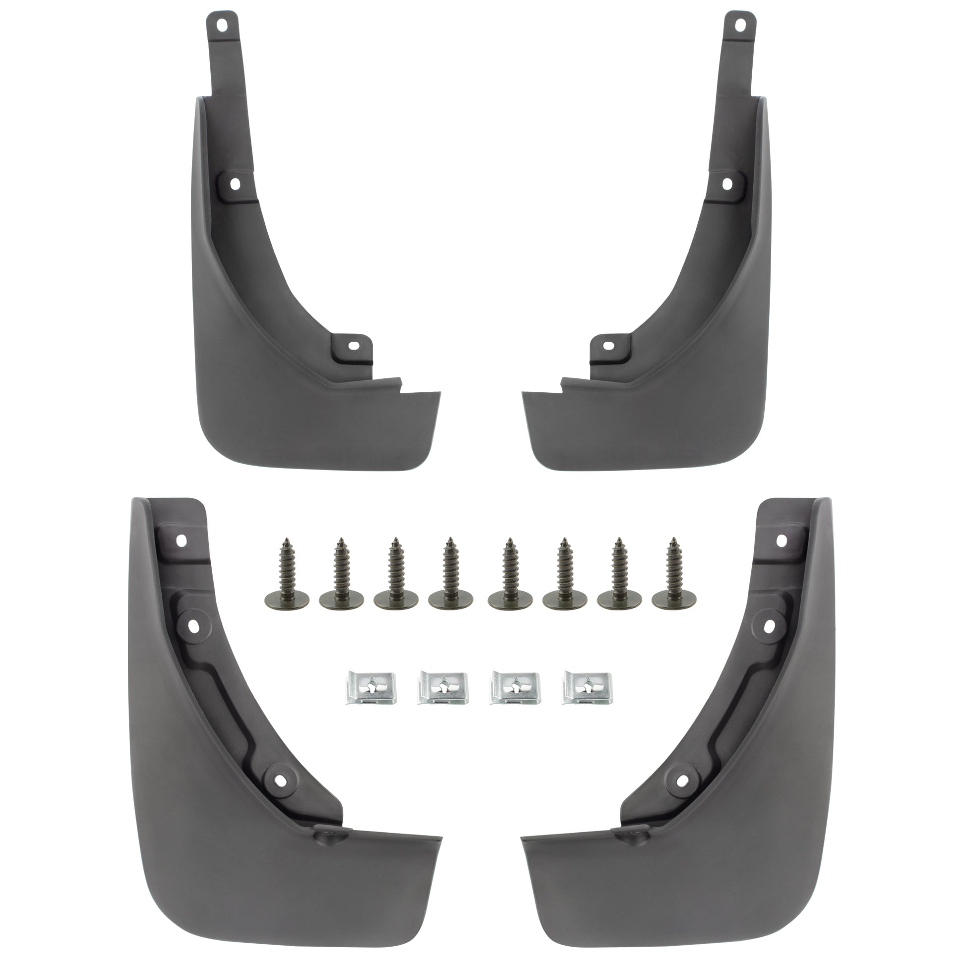 BOXI Set of 4 Front and Rear Side Mud Flaps Splash Guards Fit for Ford Escape 2020 2021 Sport