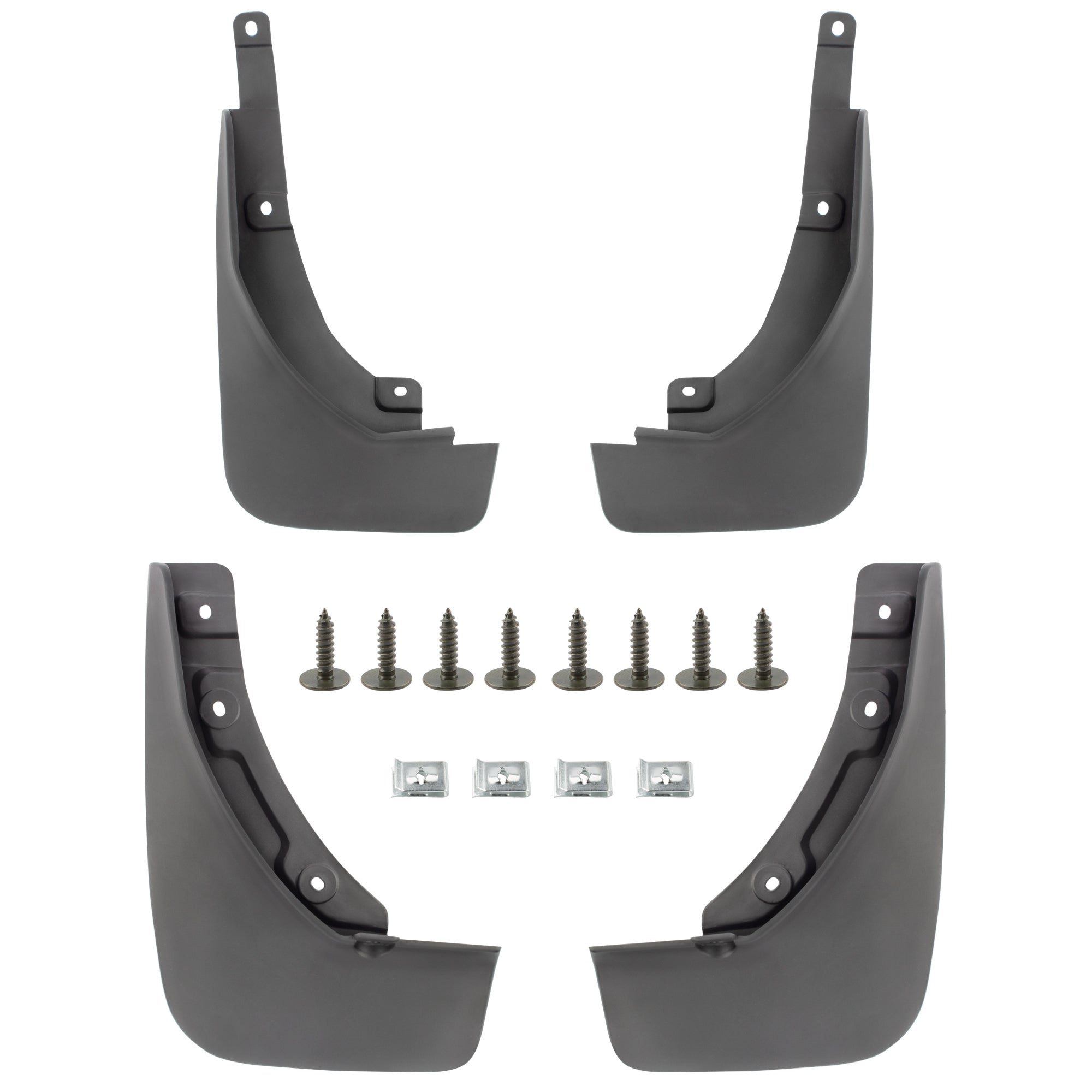 BOXI Set of 4 Front and Rear Side Mud Flaps Splash Guards Fit for Ford Escape 2020 2021 Sport
