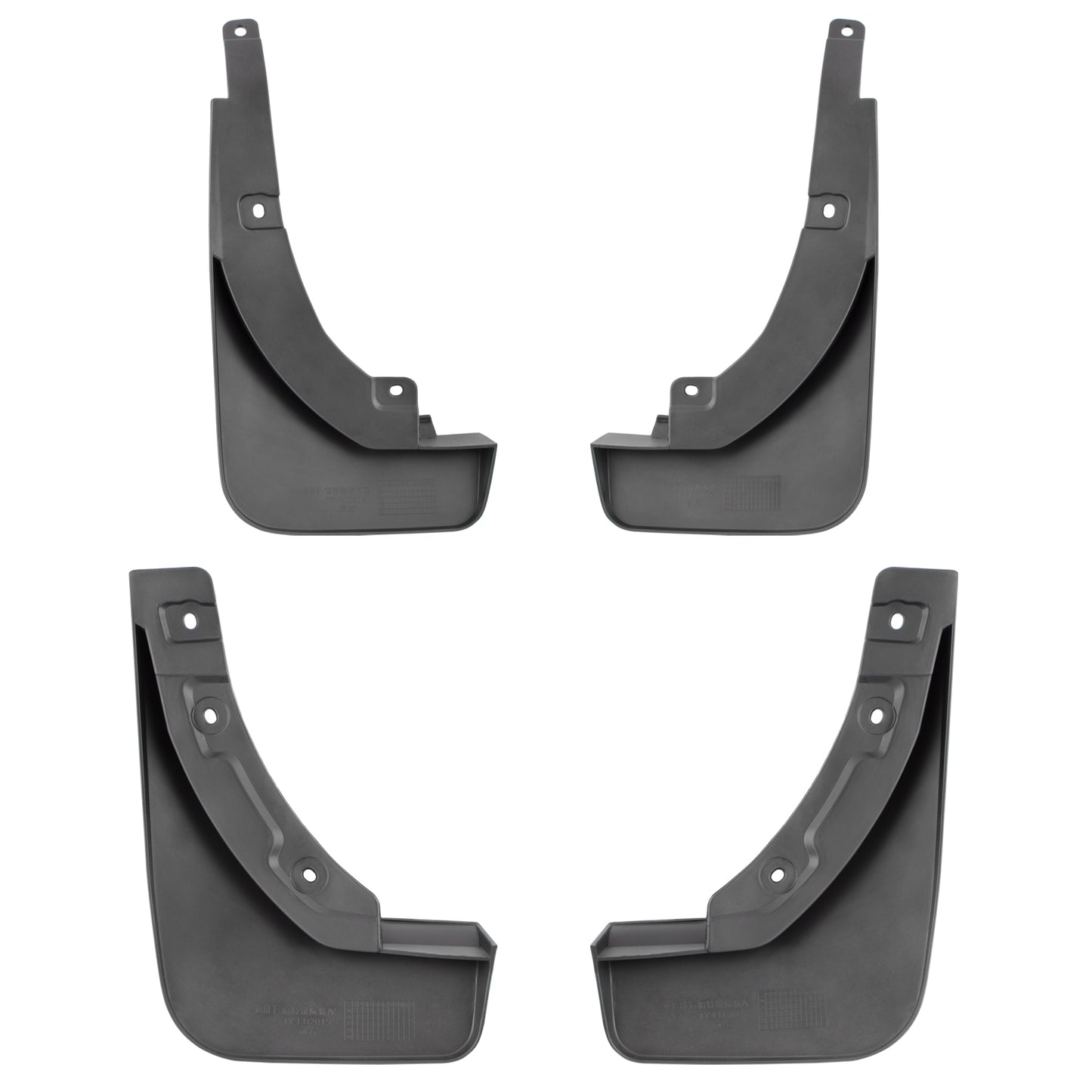 BOXI Set of 4 Front and Rear Side Mud Flaps Splash Guards Fit for Ford Escape 2020 2021 Sport — product photo 2