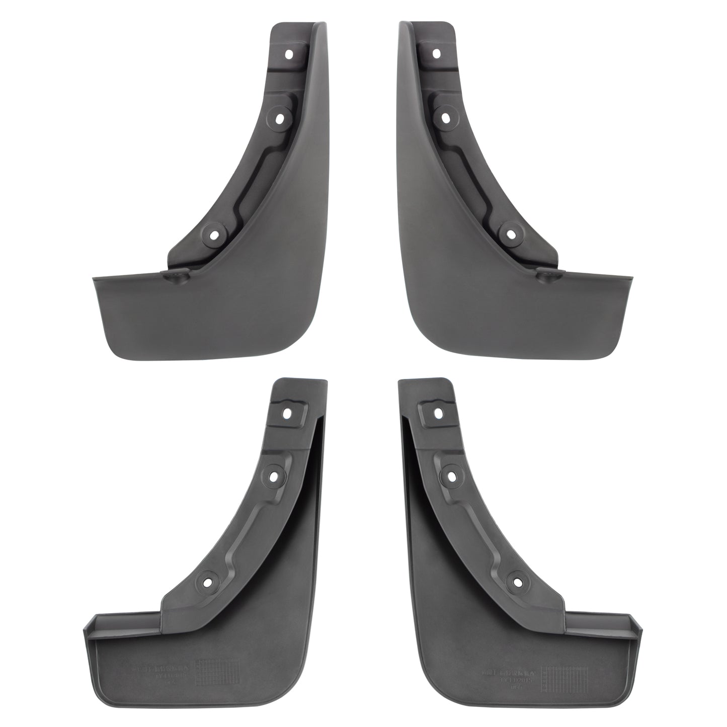 BOXI Set of 4 Front and Rear Side Mud Flaps Splash Guards Fit for Ford Escape 2020 2021 Sport — product photo 4