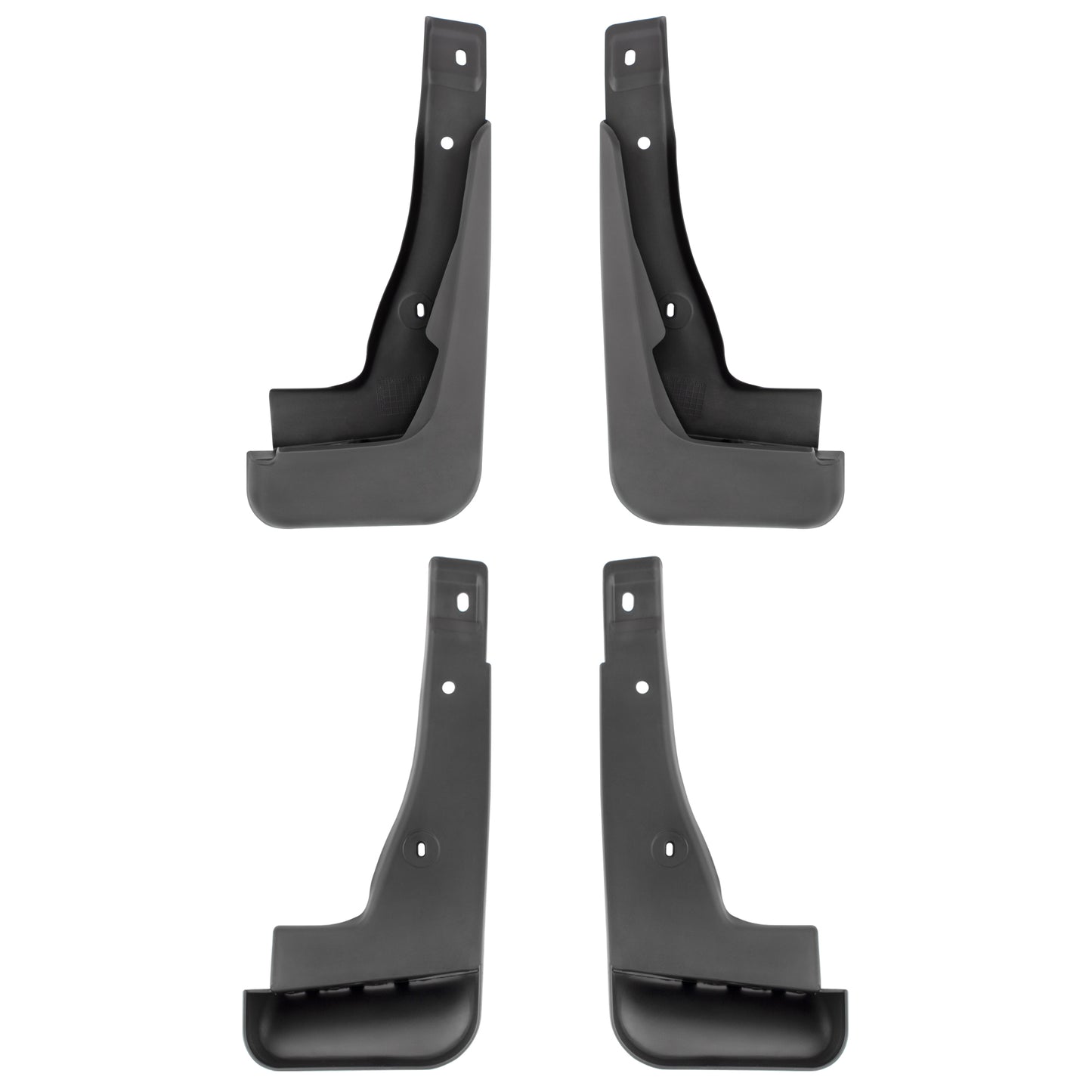 BOXI Set of 4 Front and Rear Side Mud Flaps Splash Guards Fit for Lexus NX300 NX300h 2018 2019 2020 — product photo 3