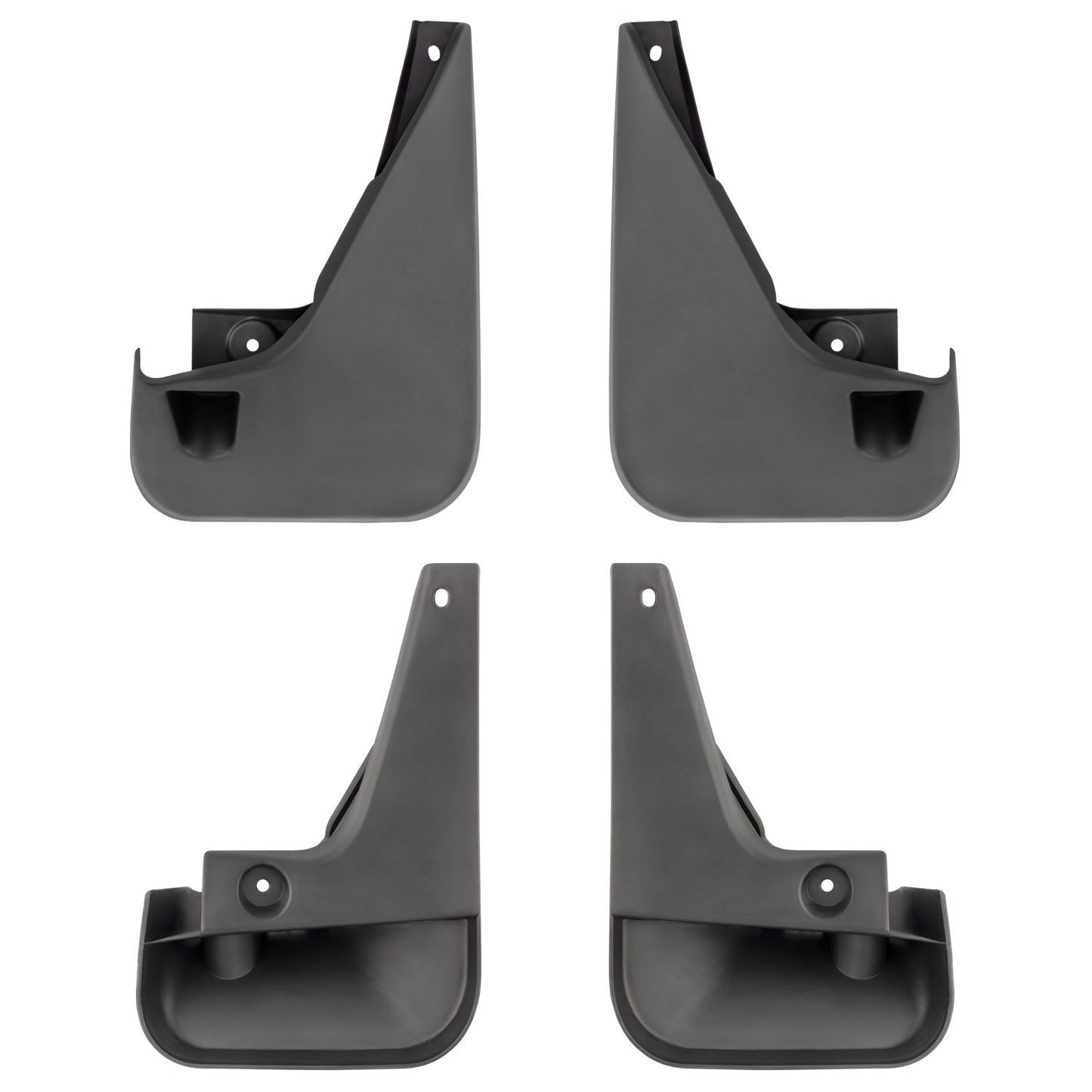 BOXI Set of 4 Front and Rear Side Mud Flaps Splash Guards Fit for Lexus NX300 NX300h 2018 2019 2020 — product photo 4