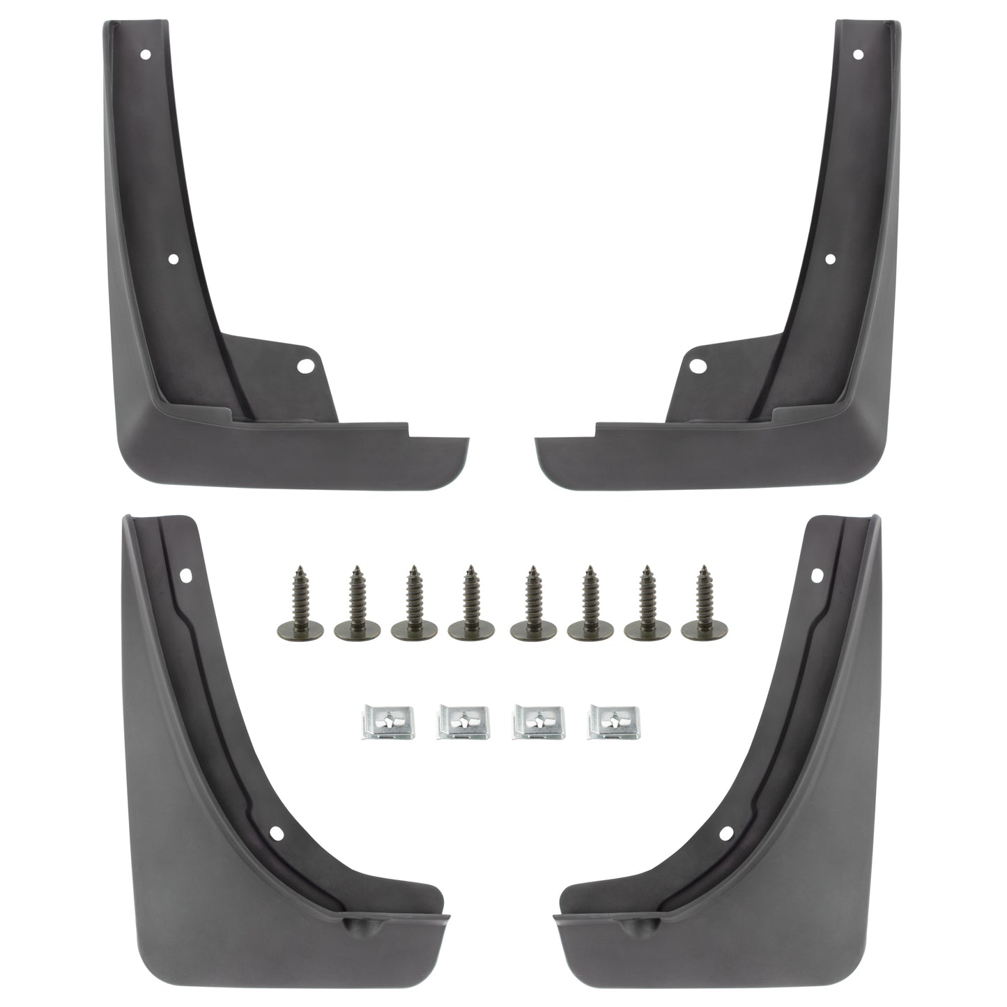 BOXI Set of 4 Front and Rear Side Mud Flaps Splash Guards Fit for Cadillac XT4 2019 2020 Sport