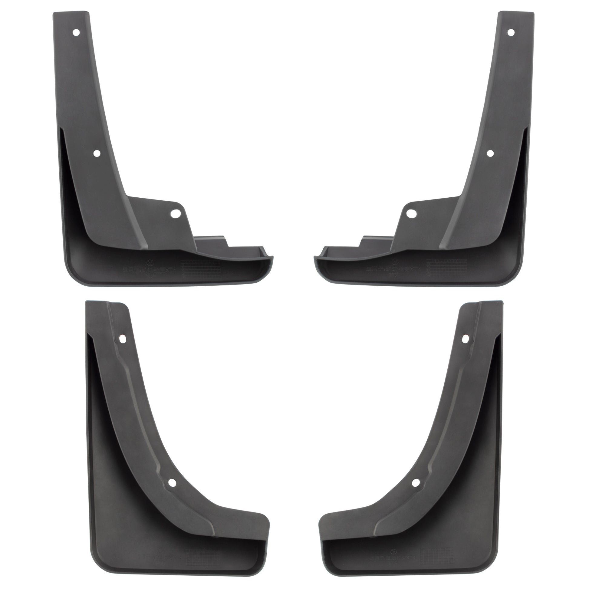 BOXI Set of 4 Front and Rear Side Mud Flaps Splash Guards Fit for Cadillac XT4 2019 2020 Sport — product photo 2