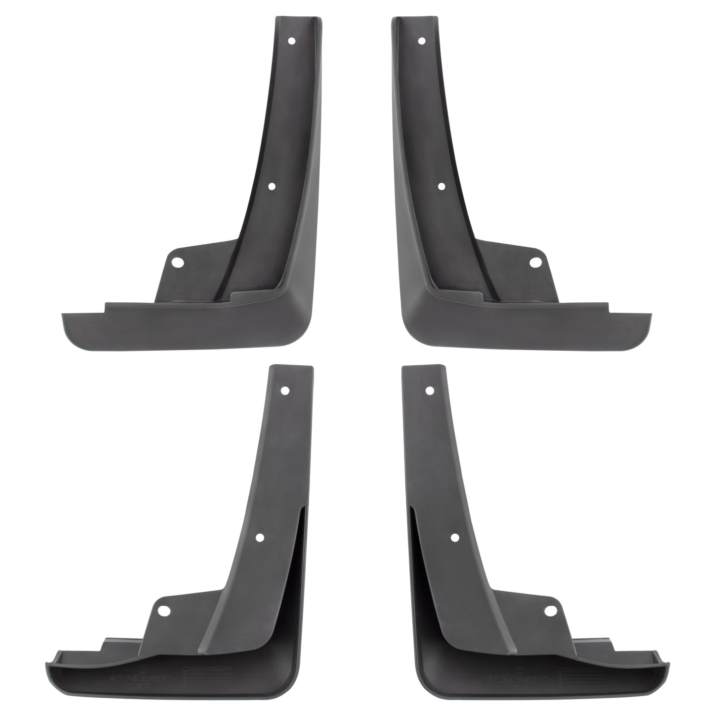 BOXI Set of 4 Front and Rear Side Mud Flaps Splash Guards Fit for Cadillac XT4 2019 2020 Sport — product photo 3