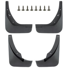 BOXI Set of 4 Front and Rear Side Mud Flaps Splash Guards Fit for Audi A4 2009 2010 2011 2012 Sedan
