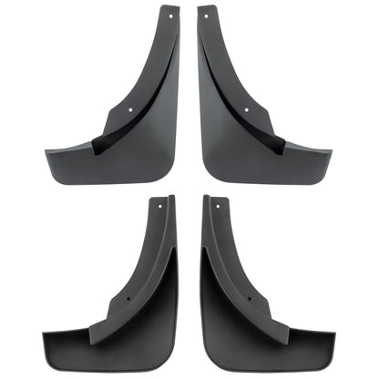 BOXI Set of 4 Front and Rear Side Mud Flaps Splash Guards Fit for Audi A4 2009 2010 2011 2012 Sedan — product photo 3