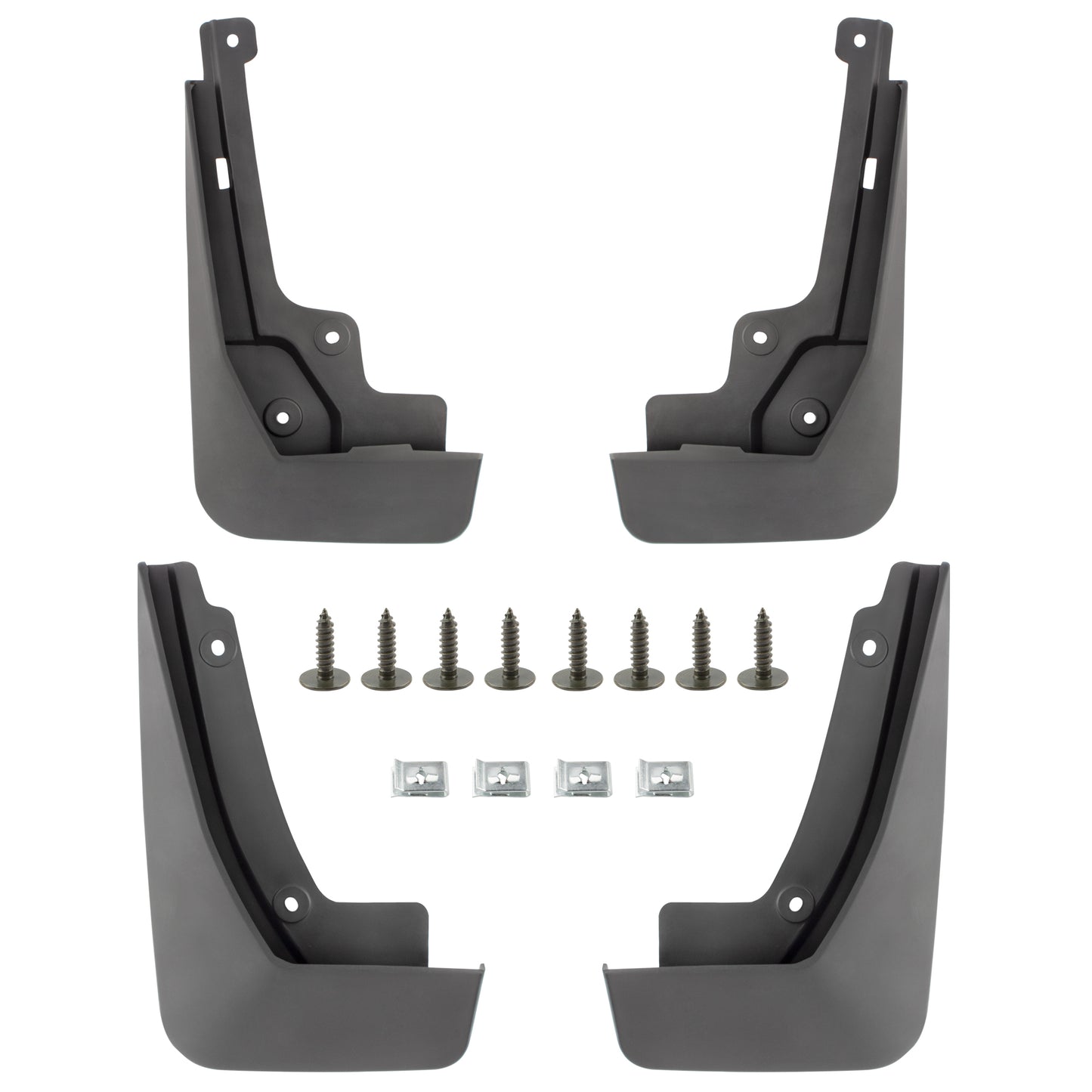 BOXI Set of 4 Front and Rear Side Mud Flaps Splash Guards Fit for Chevy Blazer 2019 2020 Sport
