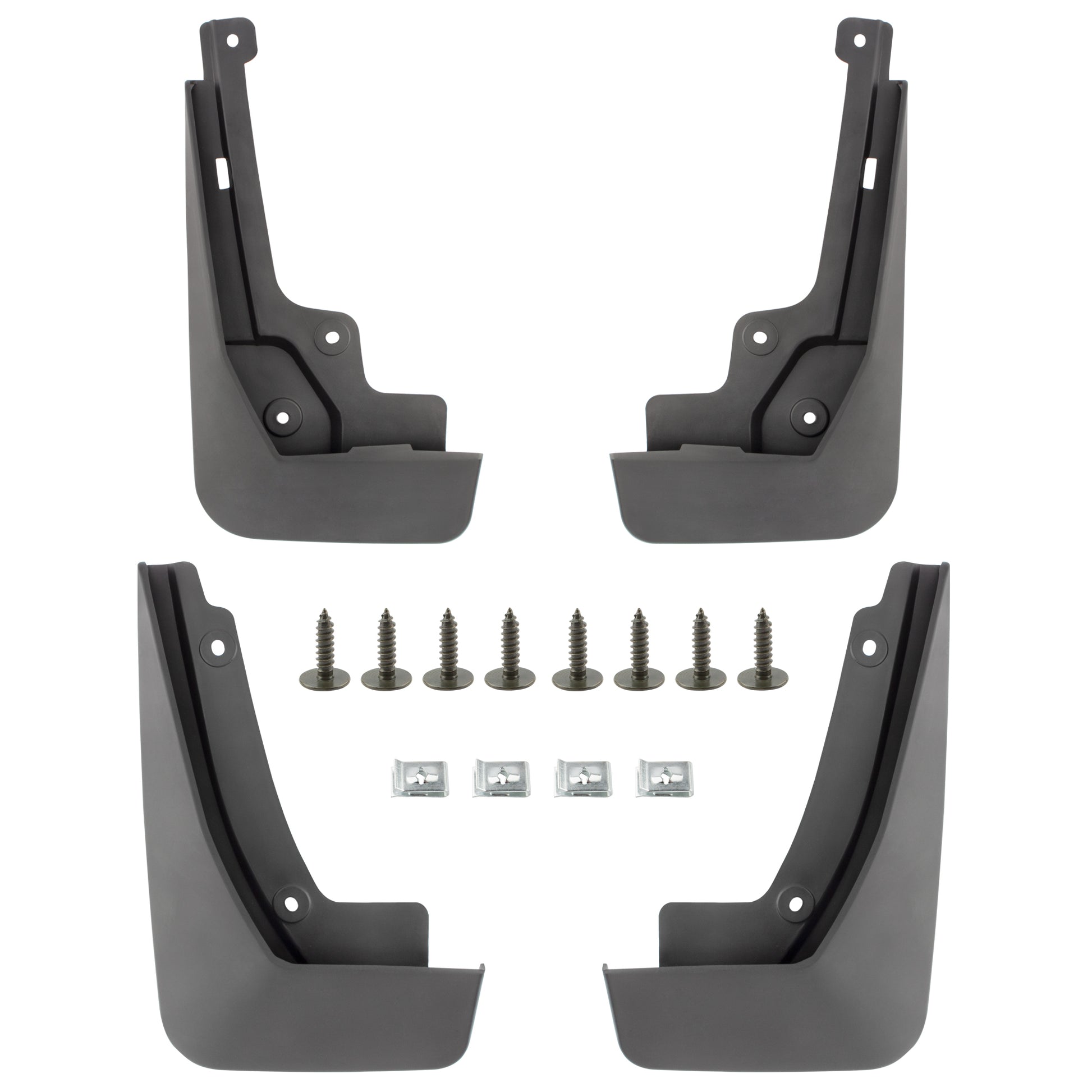 BOXI Set of 4 Front and Rear Side Mud Flaps Splash Guards Fit for Chevy Blazer 2019 2020 Sport