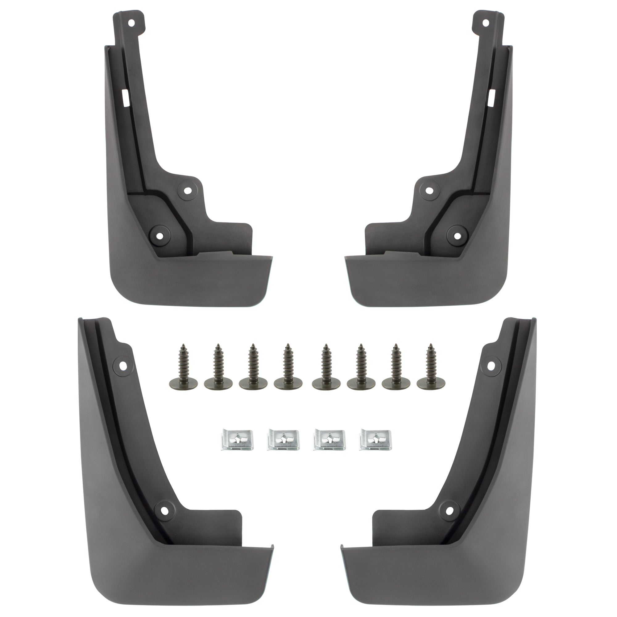 BOXI Set of 4 Front and Rear Side Mud Flaps Splash Guards Fit for Chevy Blazer 2019 2020 Sport