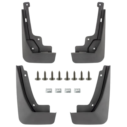 BOXI Set of 4 Front and Rear Side Mud Flaps Splash Guards Fit for Chevy Blazer 2019 2020 Sport