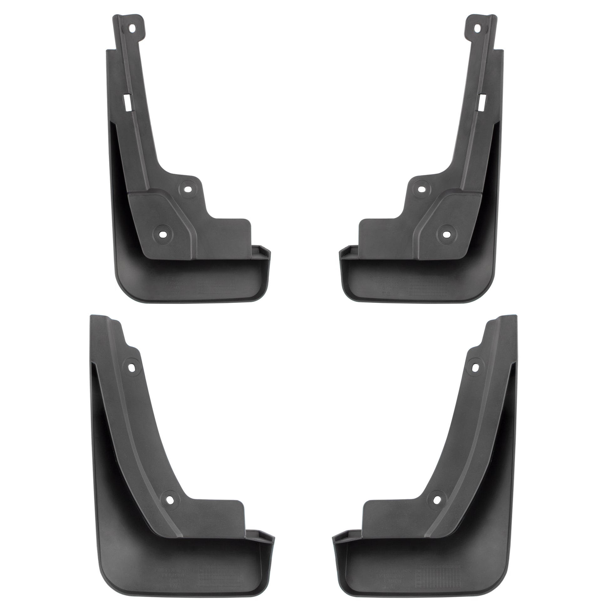 BOXI Set of 4 Front and Rear Side Mud Flaps Splash Guards Fit for Chevy Blazer 2019 2020 Sport — product photo 2
